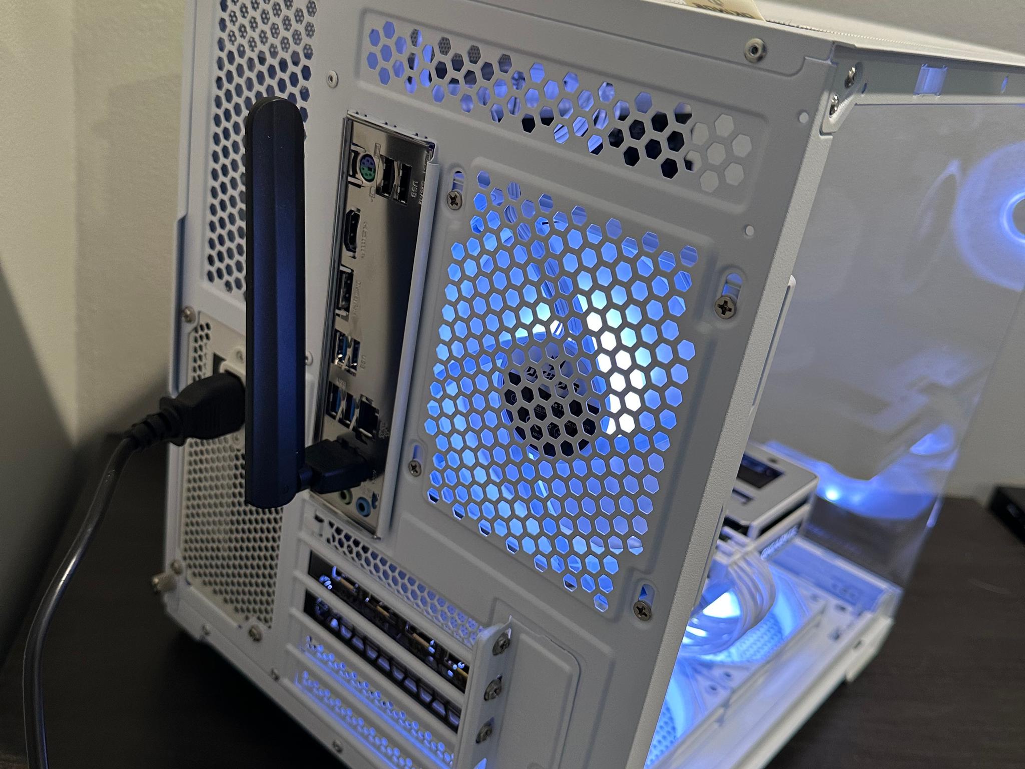 Custom White RGB Gaming PC | RTX 3060 Ti Vision OC | Ryzen 5 5500 | 16GB DDR4 | WiFi
