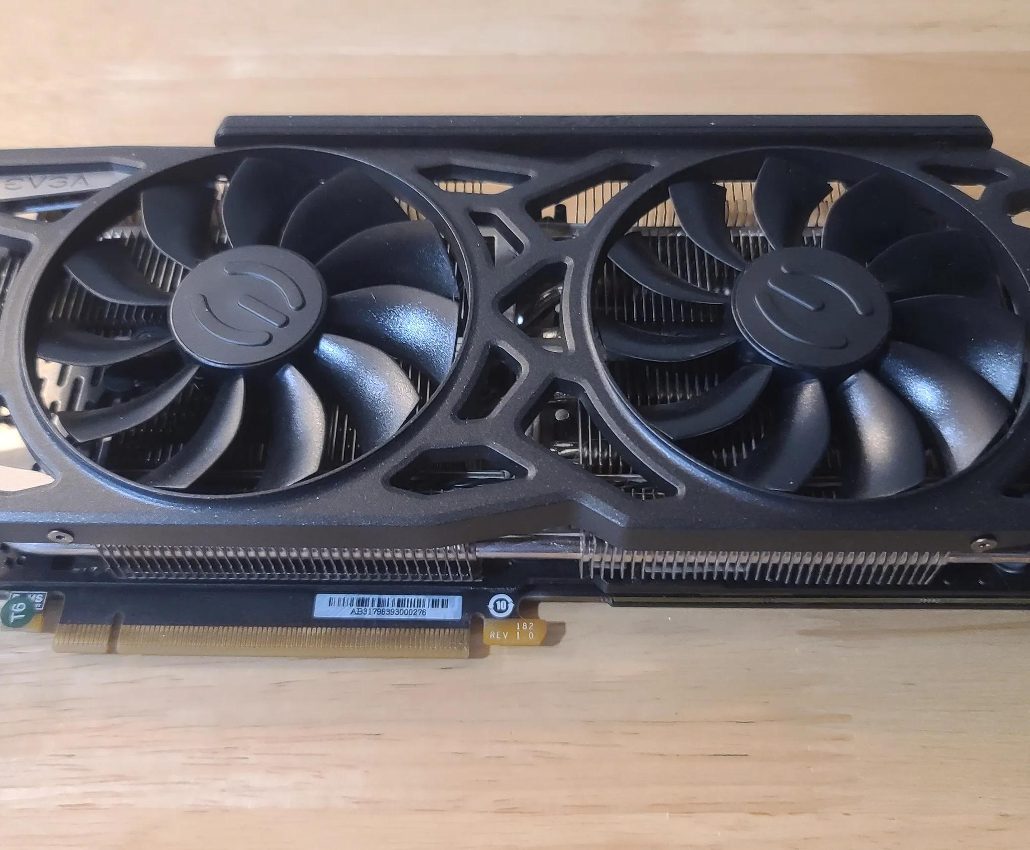 EVGA GTX 1080ti Black Edition 11GB VRAM GPU