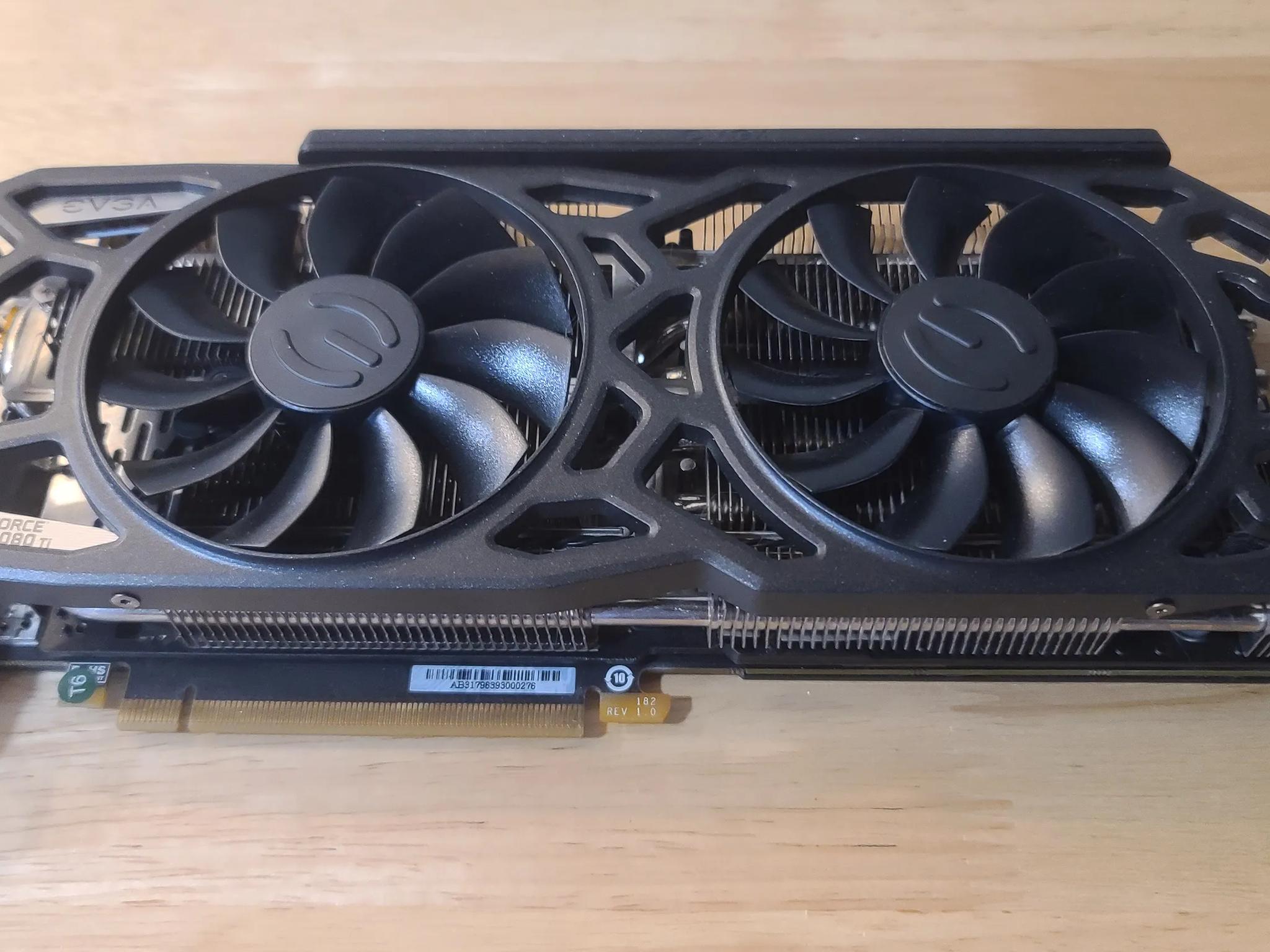 EVGA GTX 1080ti Black Edition 11GB VRAM GPU
