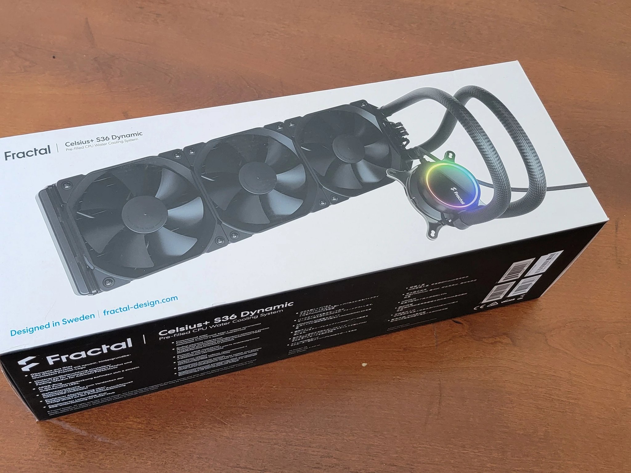 Fractal Designs Celsius+ S36 Dynamic 360mm AIO Liquid CPU Cooler **READ**