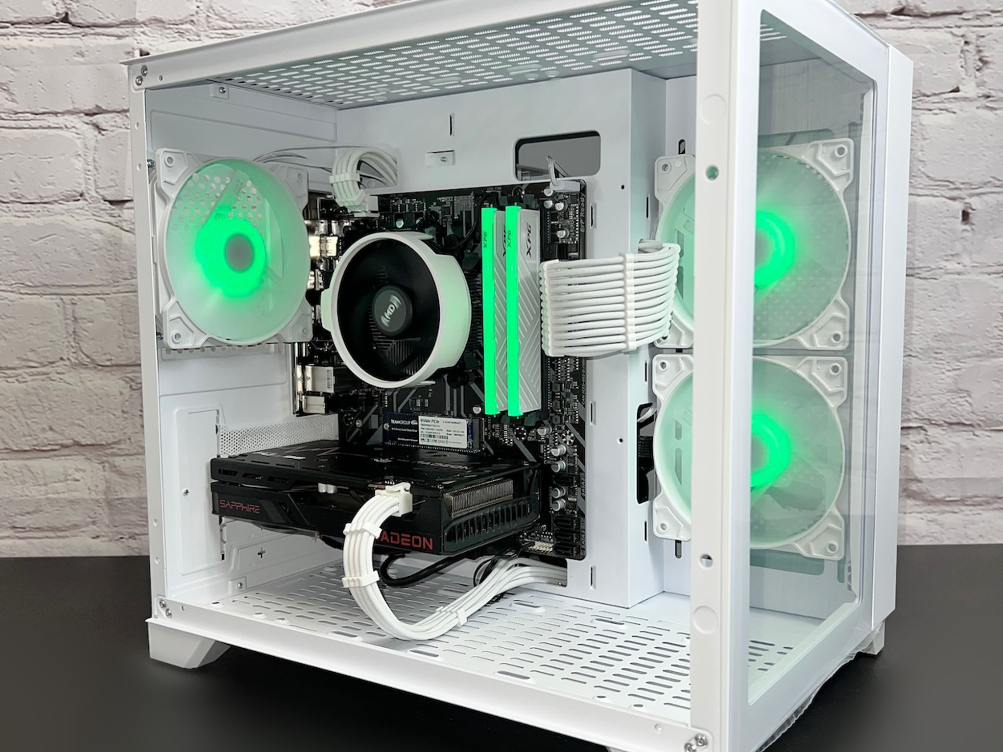 Ryzen 5 3600 RX 6600 16GB RAM 1TB M.2 Wifi 5 Bluetooth Window 10 Gaming PC