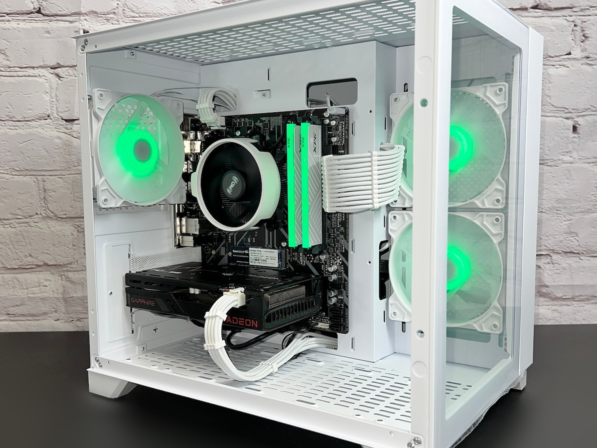 Ryzen 5 3600 RX 6600 16GB RAM 1TB M.2 Wifi 5 Bluetooth Window 10 Gaming PC