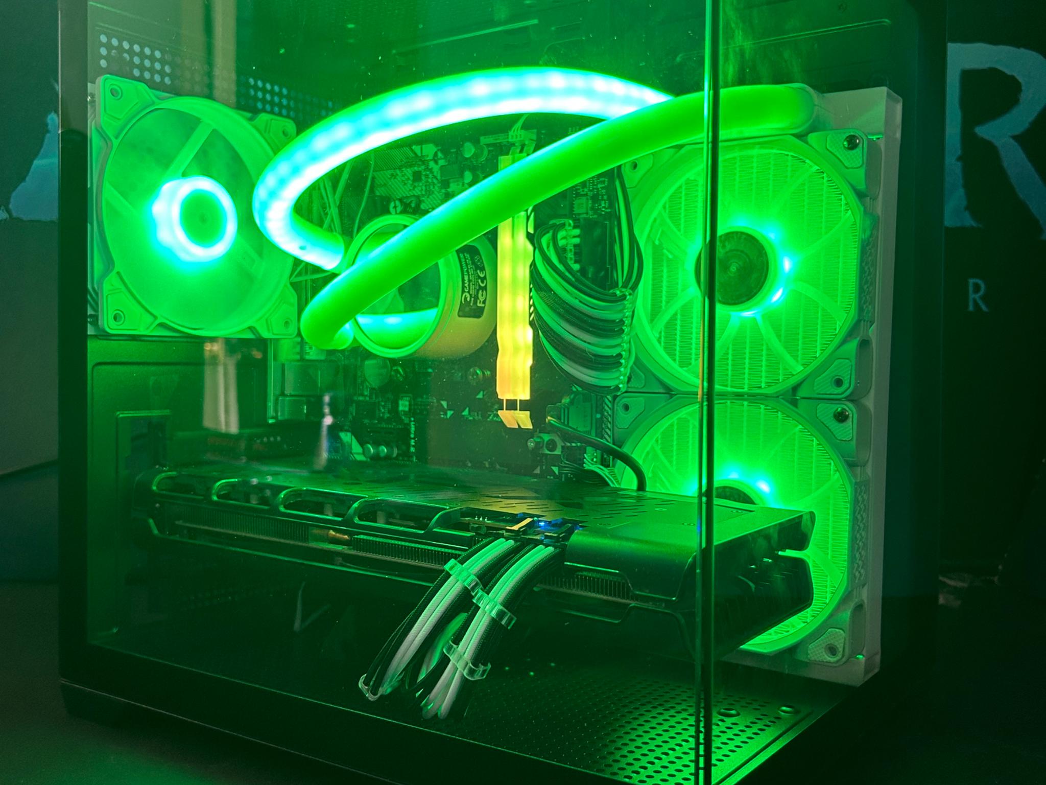 🌈 WiFi Rainbow Cube #2 🎲 RX 5700XT|Ryzen 5 5500|32GB RAM|1TB M.2 SSD|Windows 11 Pro✅