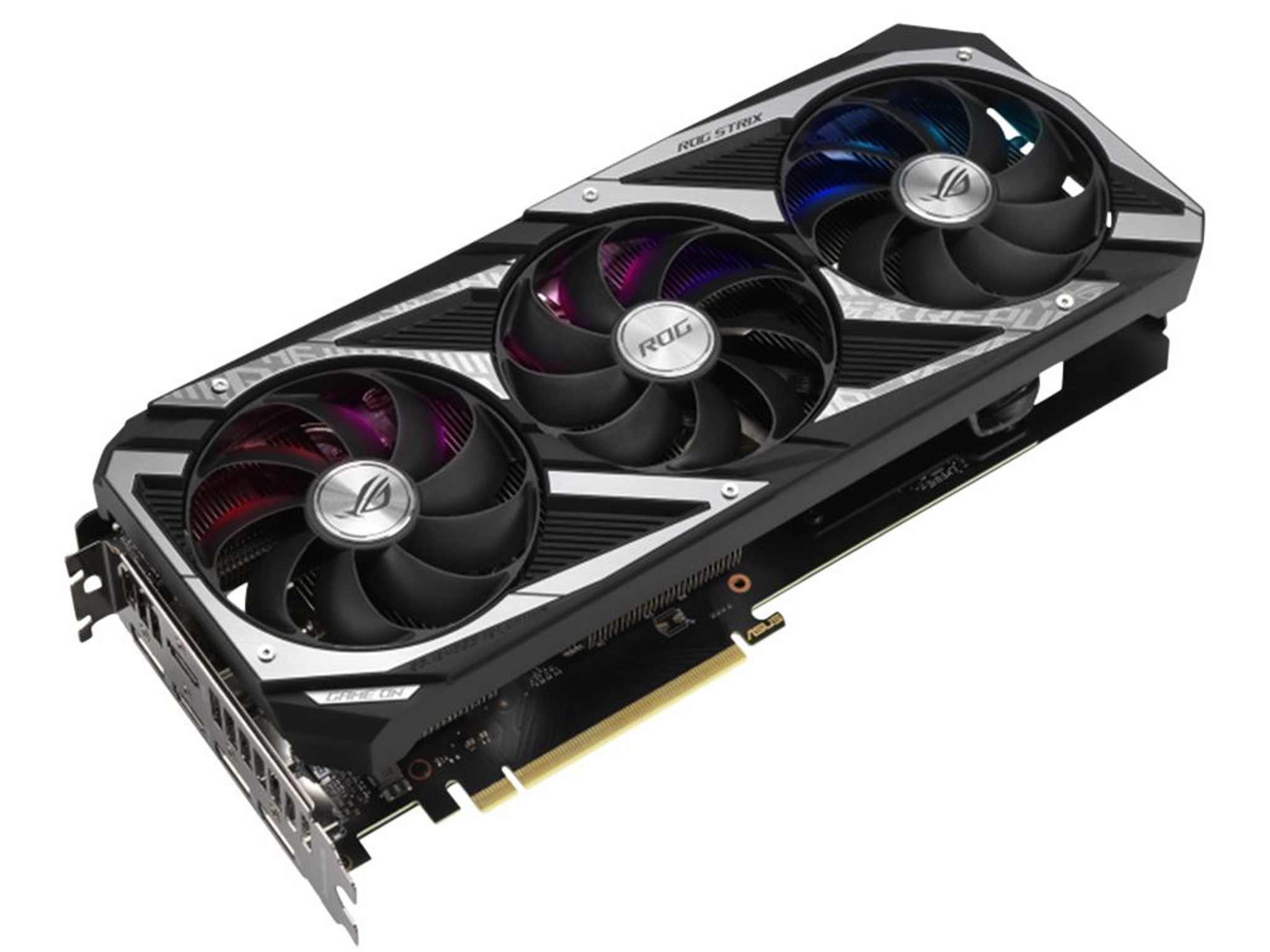 ASUS NVIDIA GeForce RTX 3060 ROG Strix V2 Overclocked Triple-Fan 12GB GDDR6 PCIe 4.0 Graphics Card