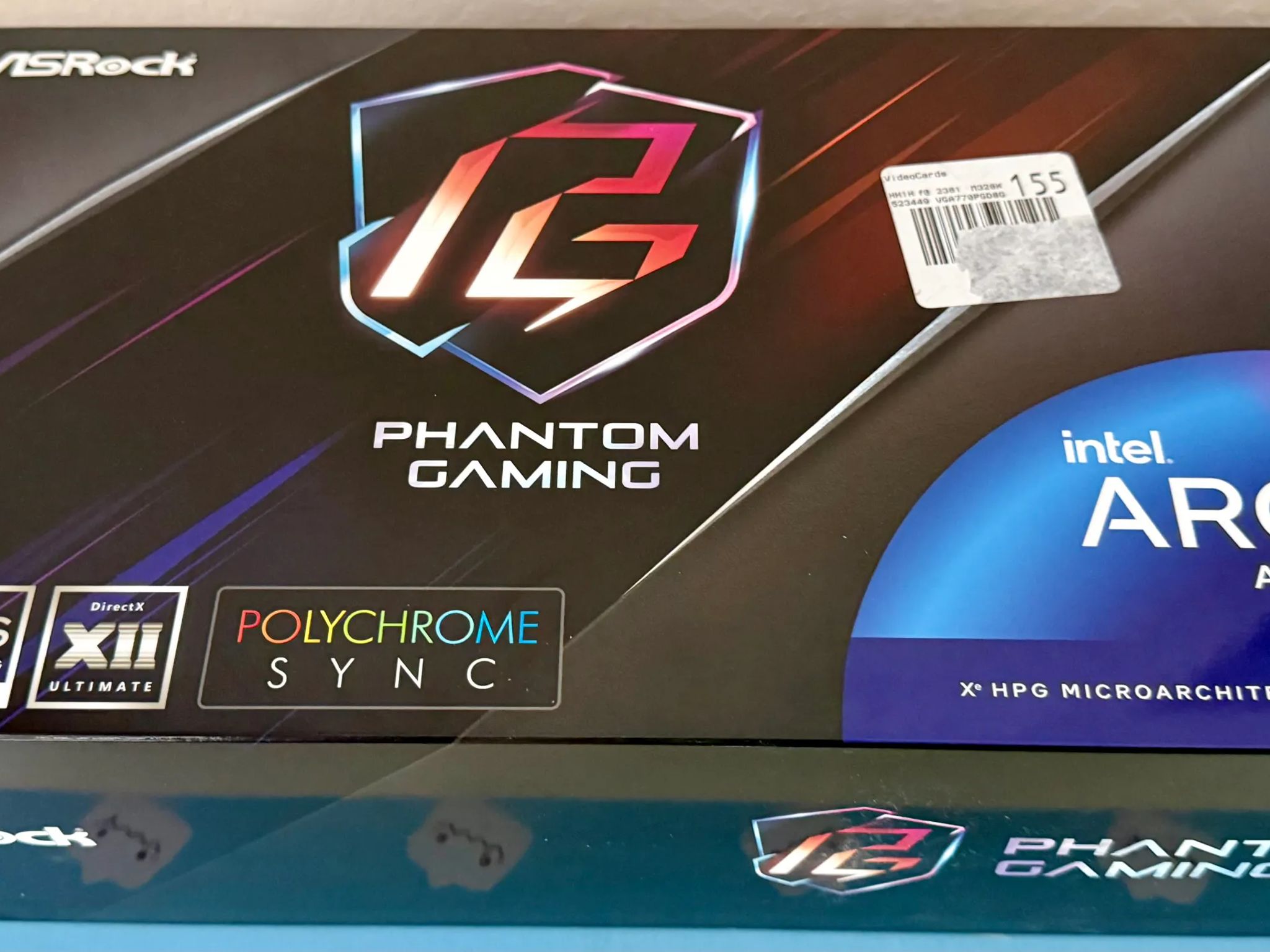 ASRock Intel Arc A770 Phantom Gaming GPU