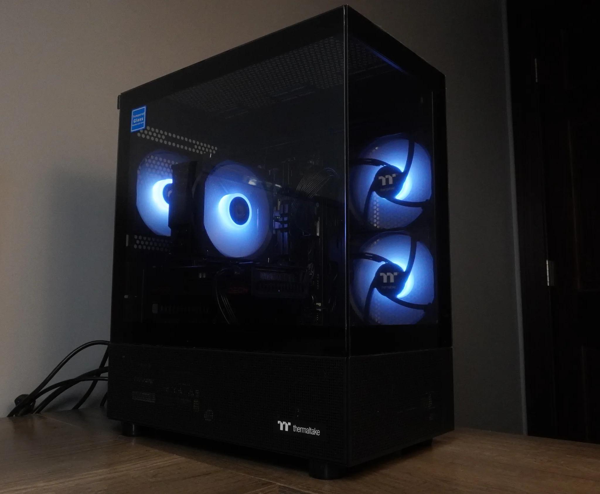 🖤STEALTH🖤 Price To Performance 💪 GAMING MACHINE 🧡RX 6600 🧡 Ryzen 5 5500 | 16GB | 1...