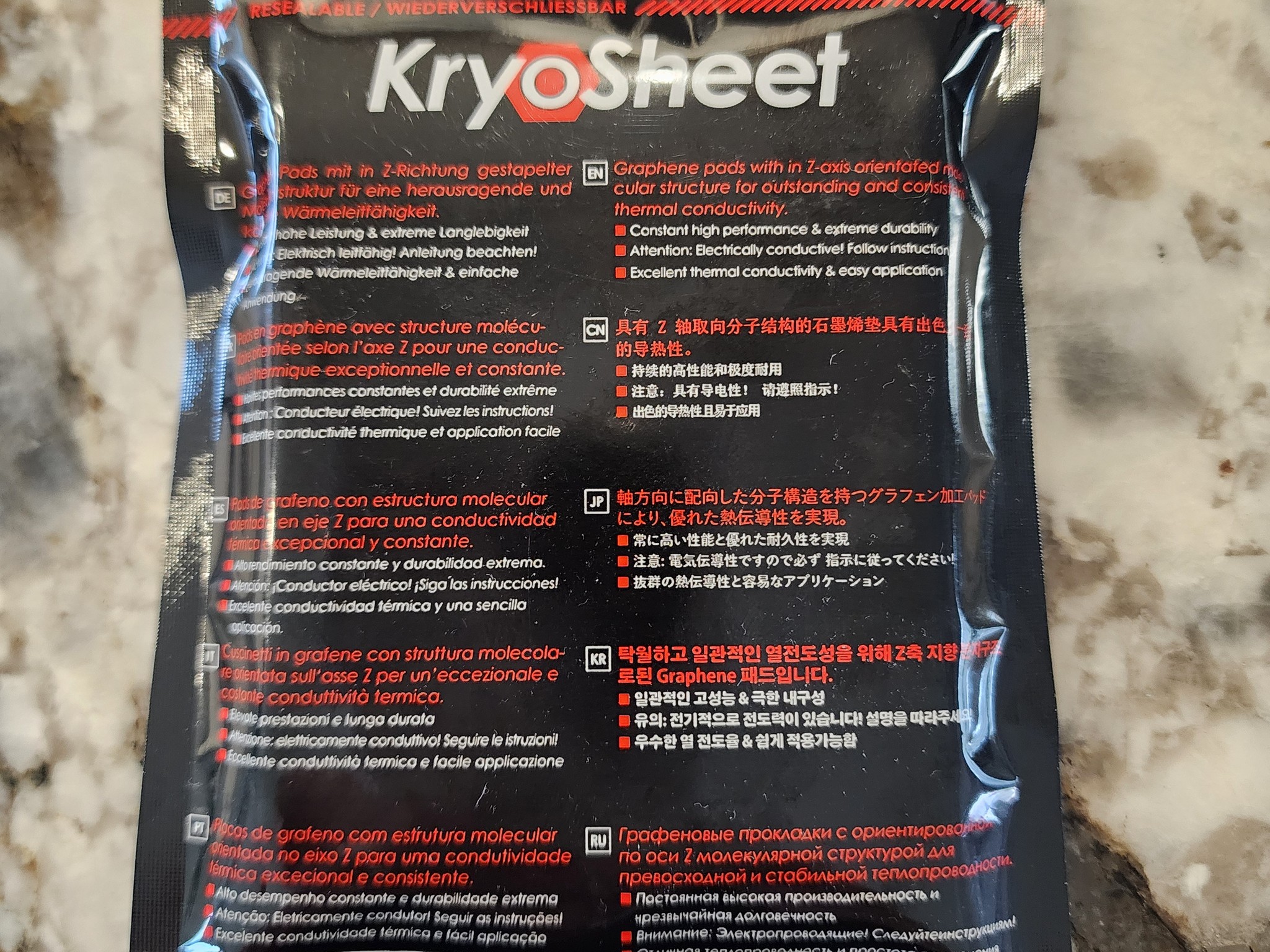 Thermal Grizzly KryoSheet 29x25mm