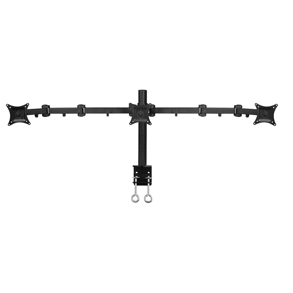 NEW - SIIG Triple Articulating Desk Mount for Monitors 13"- 27" (CE-MT0R12-S3)
