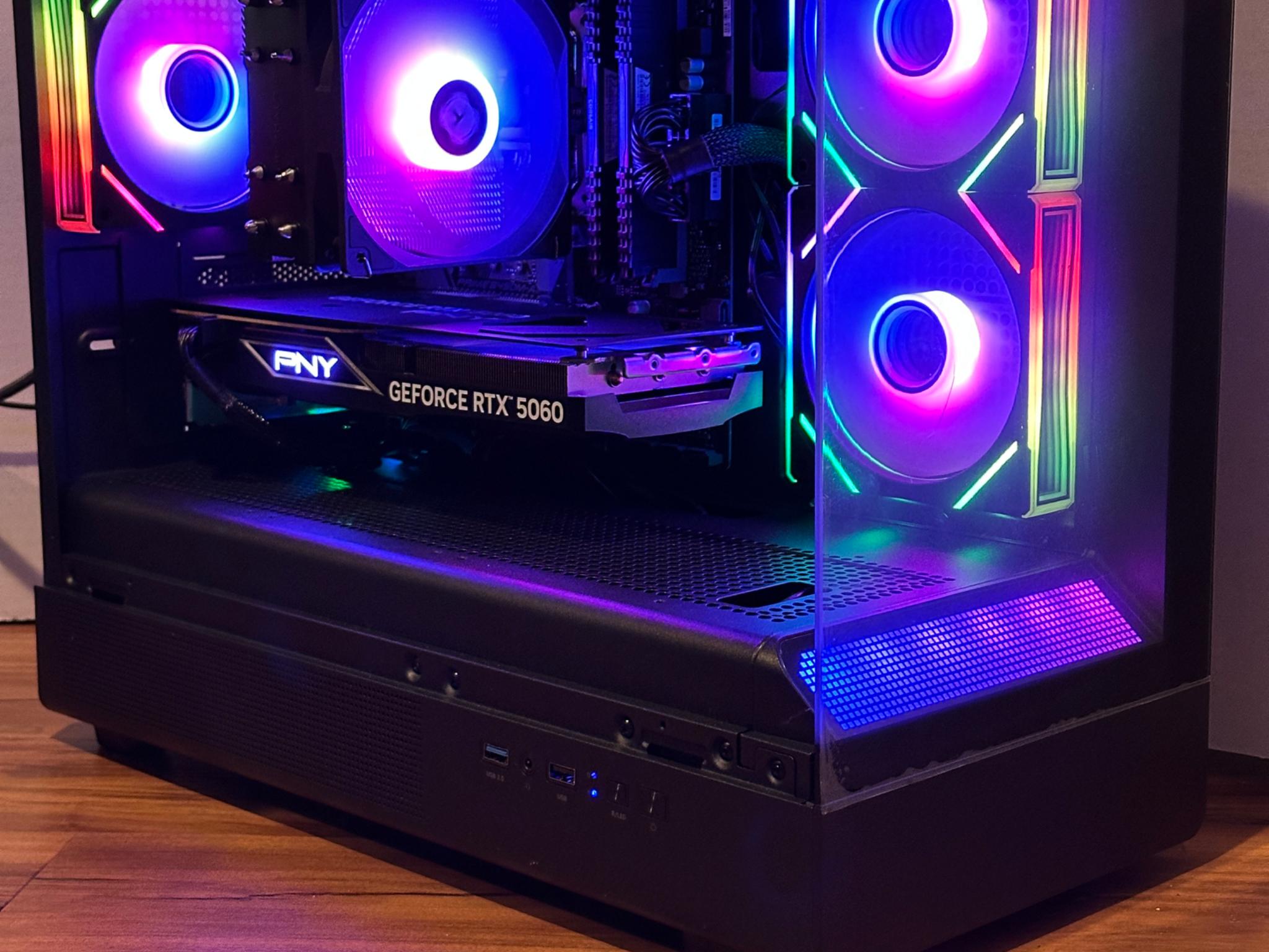 RTX 5060 | Ryzen 5 3600 | 16GB DDR4 | 1TB SSD | Win 11 | Office 2024 | WiFi + BT | Custom Gaming PC