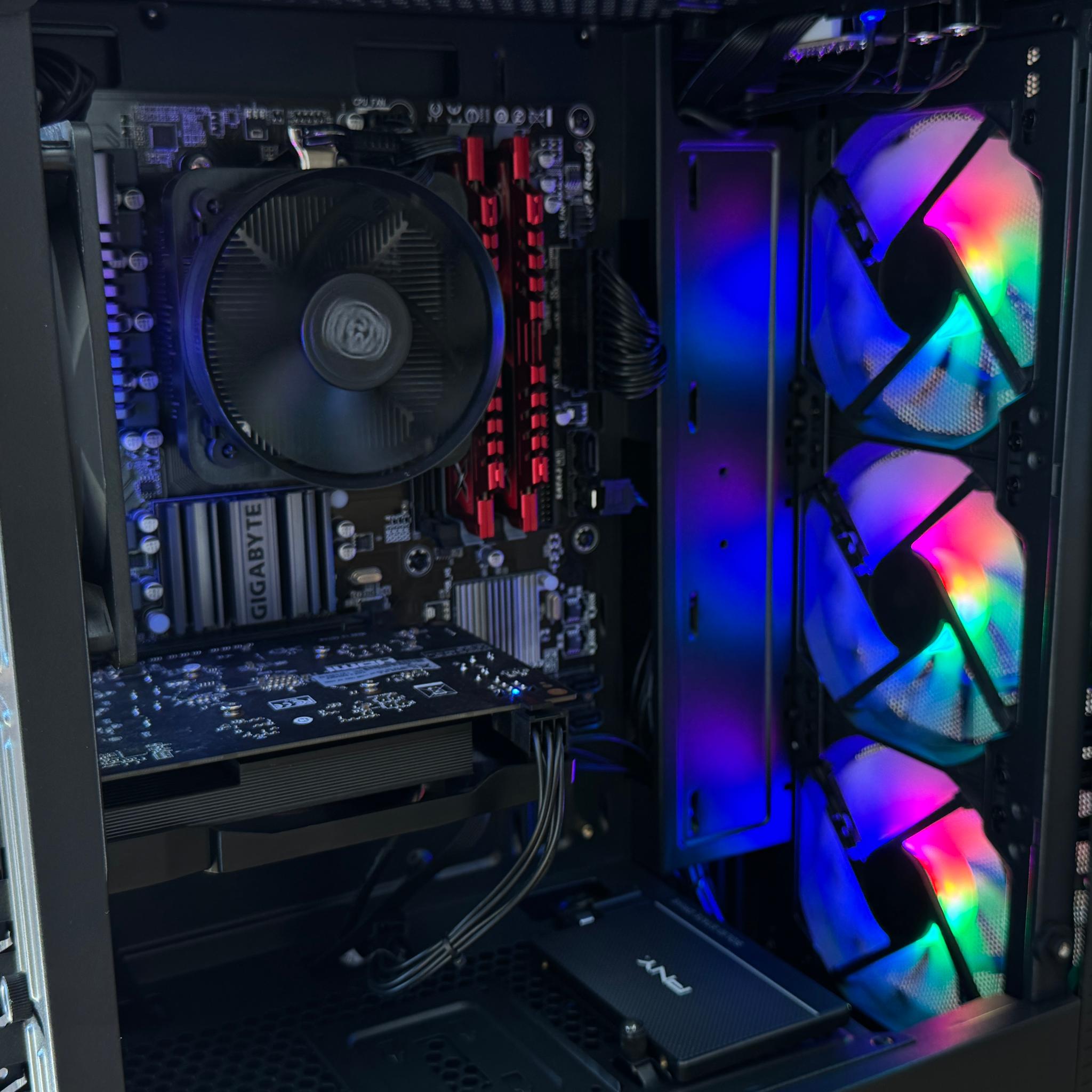 Refirbished PC: AMD FX-6300, G.Skill Ripjaws 8GB RAM, XFX Radeon RX 560, 500GB SSD, Windows 11 Home