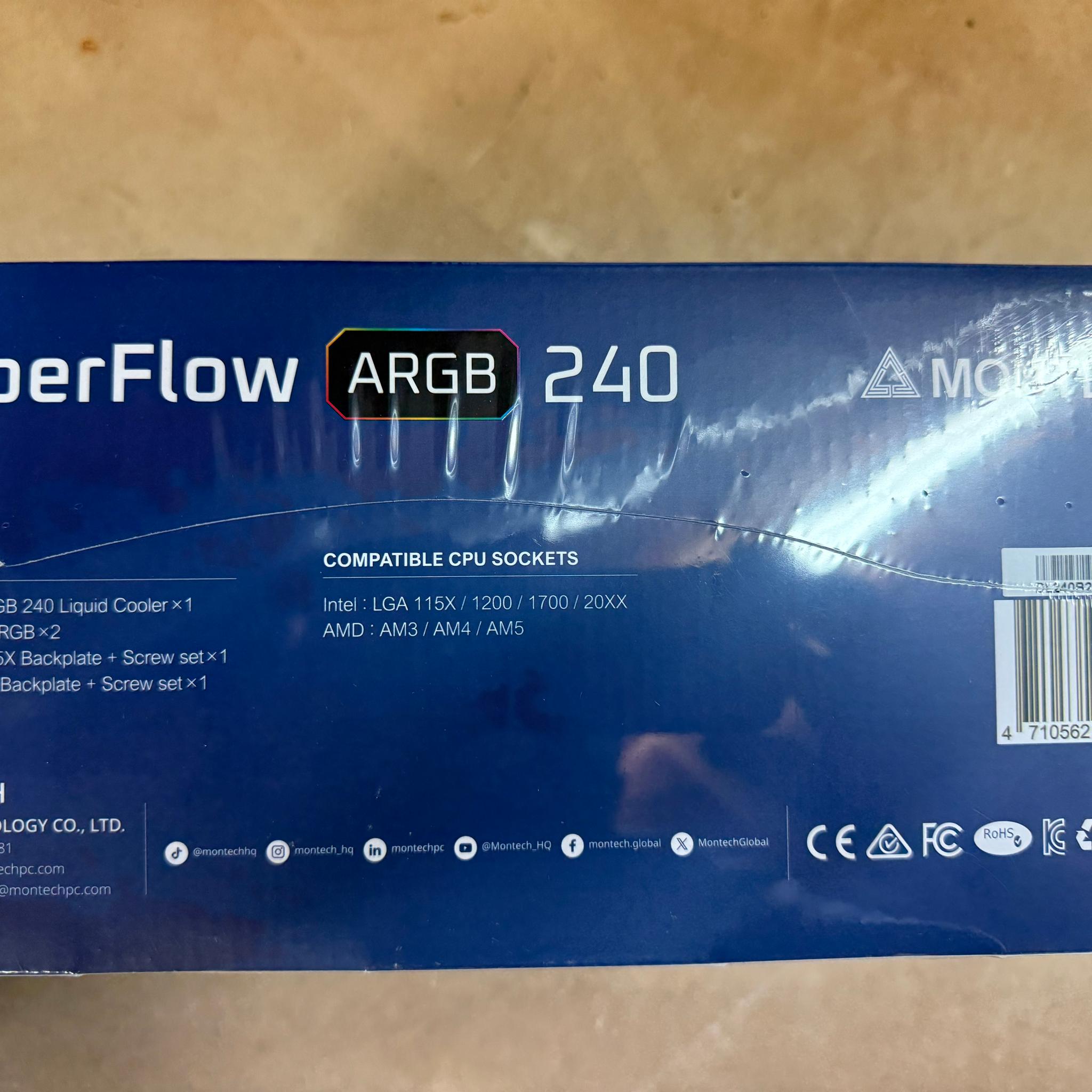 Montech Hyper Flow ARGB 240 AIO Cooling