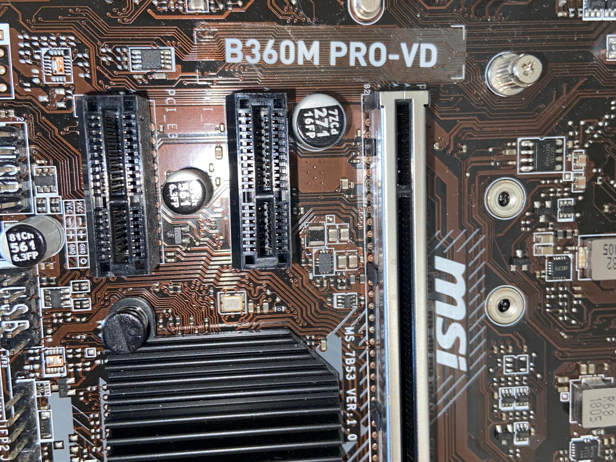 MSI B360M PRO-VD Motherboard