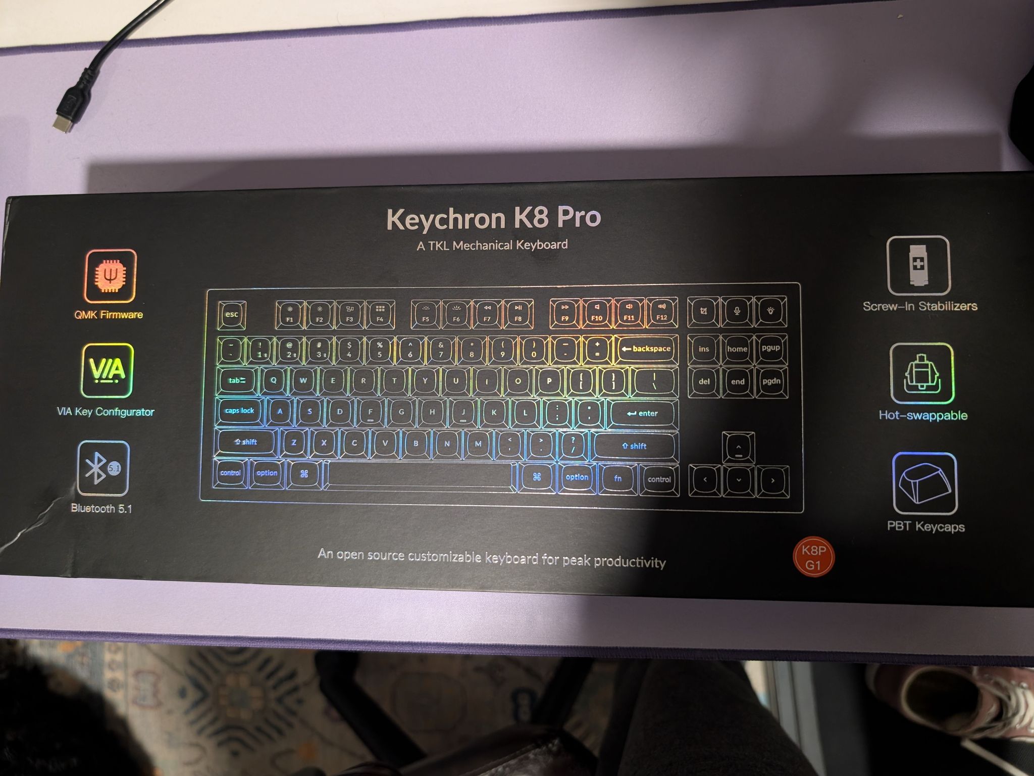 Keychron K8 Pro Wireless Keyboard