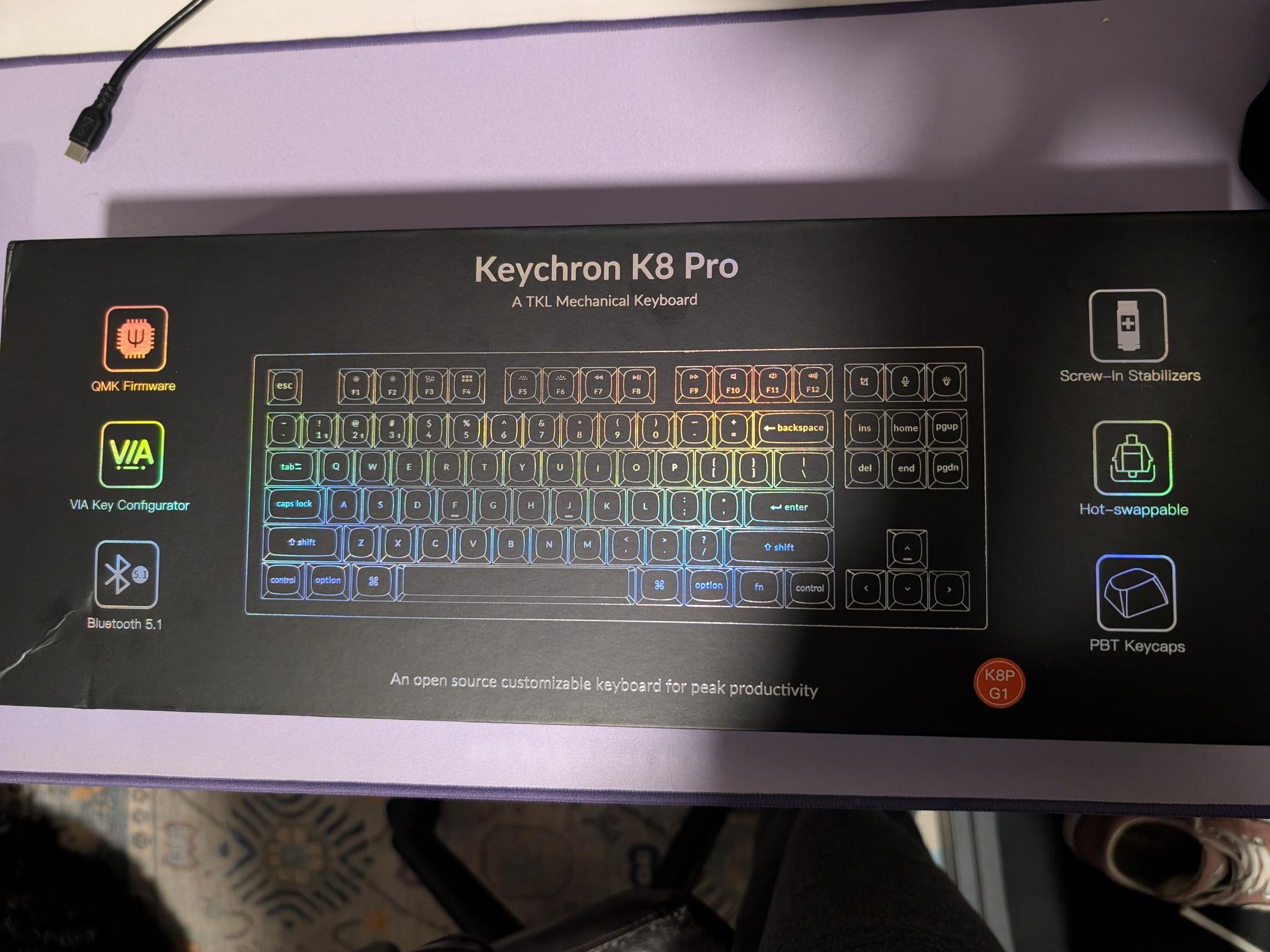 Keychron K8 Pro Wireless Keyboard
