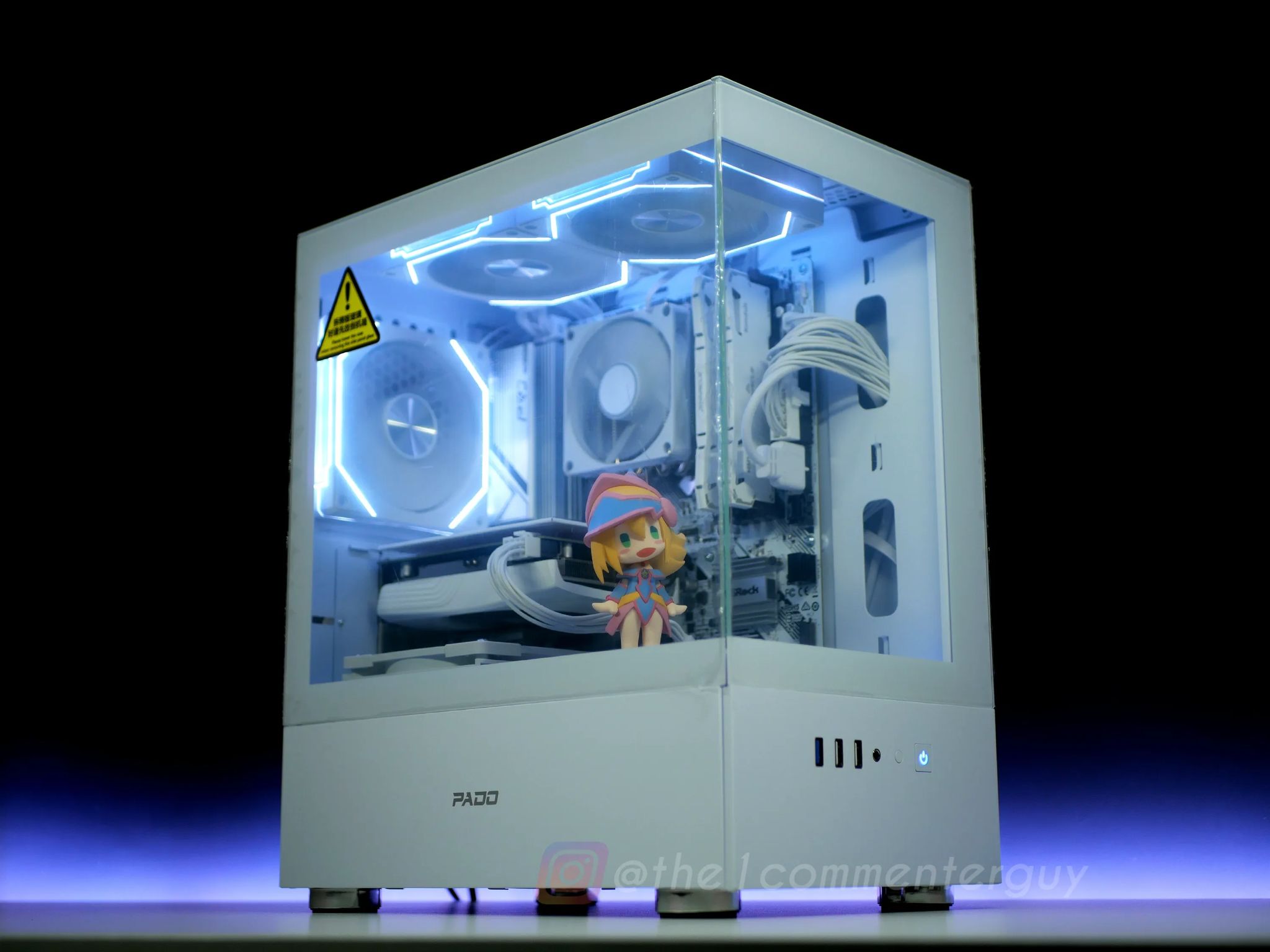 🧊|RTX 4060, Ryzen 5 3600 White gaming PC