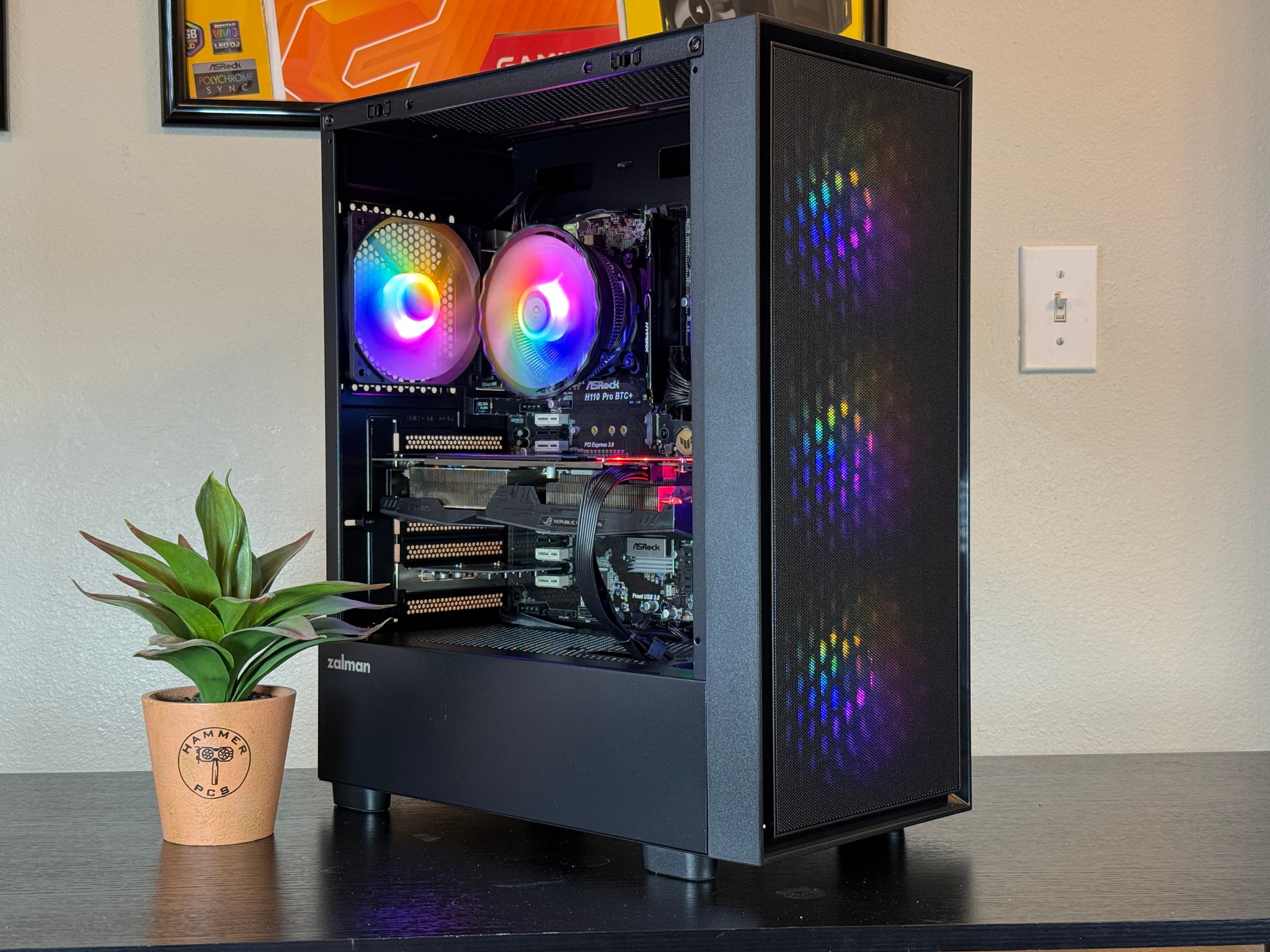 🌈RX 580 8gb, Intel i7-6700, 1.25TB Storage, 16gb RAM 🌈 Gaming PC | Fortnite, CoD, and more!