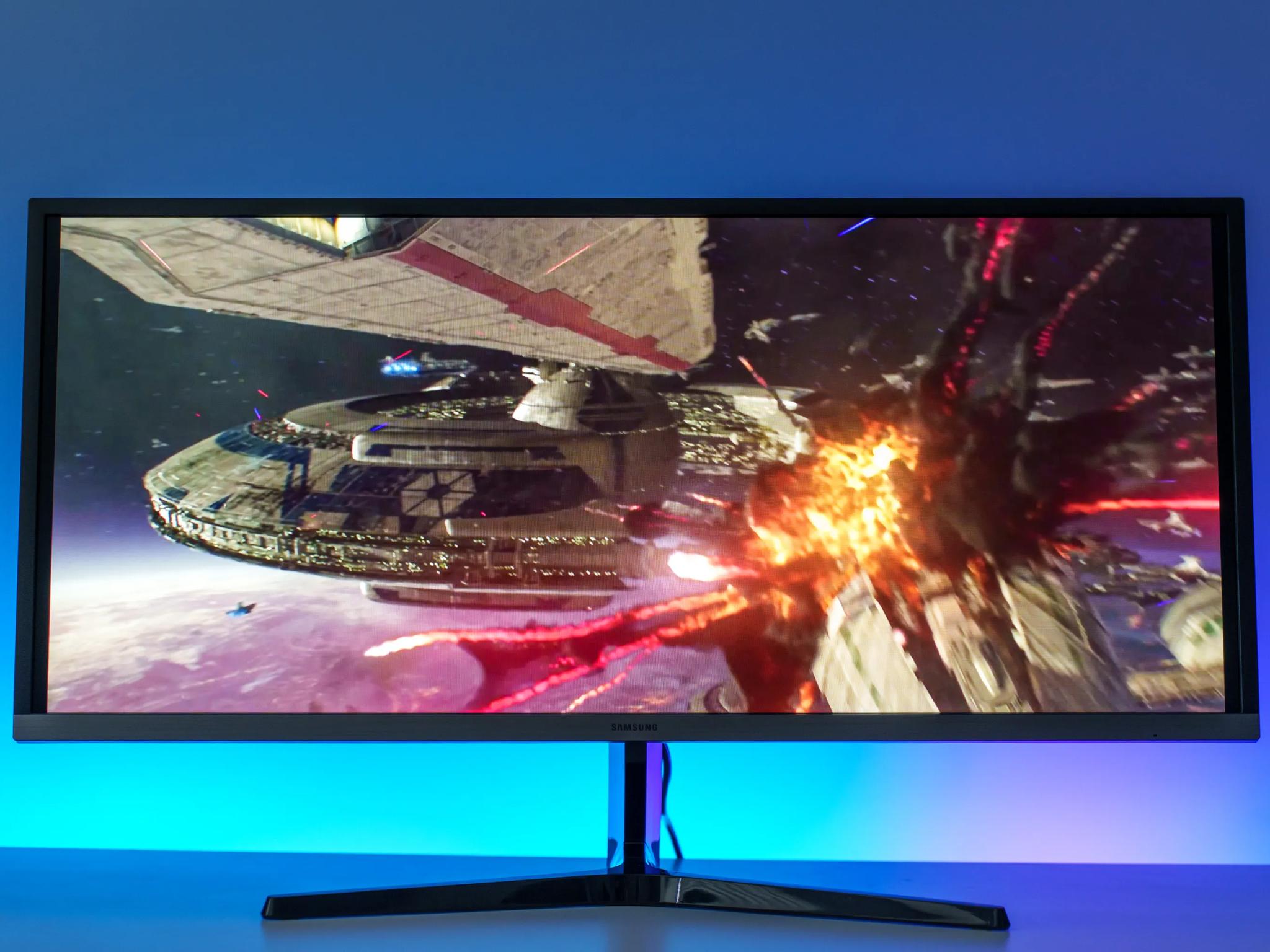 34" Samsung Ultra-Wide WQHD Monitor (S34J552WQN)