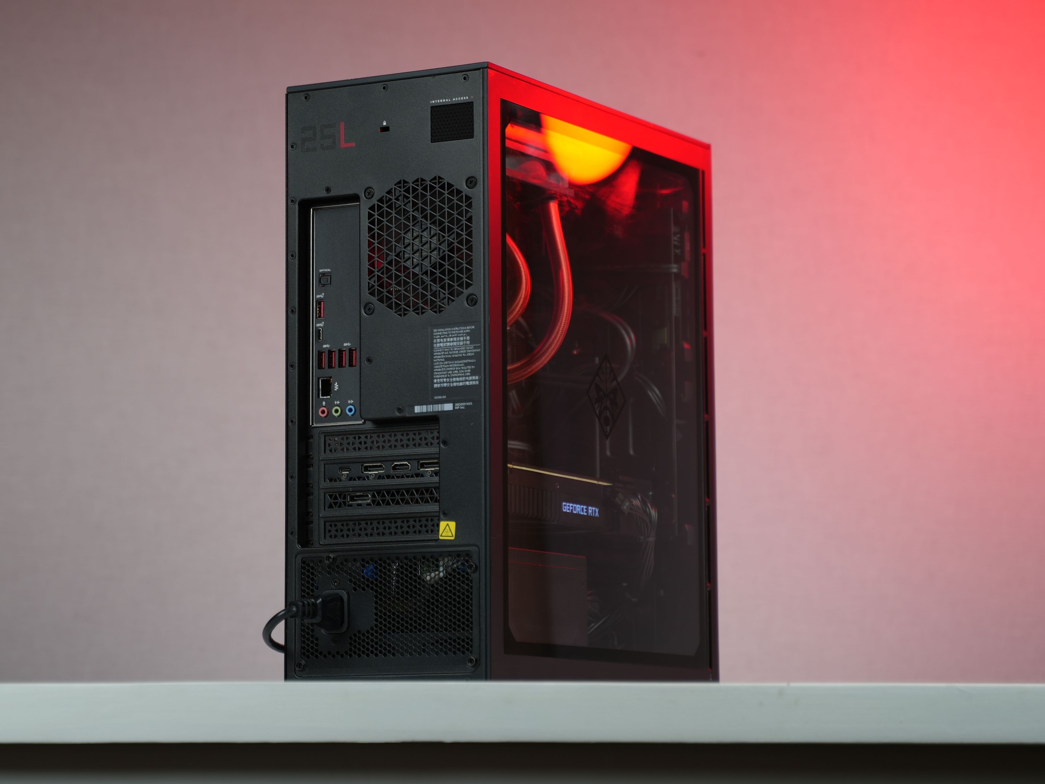 “OMNFORM REDv2” RTX 2070 Super Intel Core i7 9700K 16GB 1TB Windows 11 Pro Gaming PC