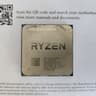 *FOR PARTS* AMD Ryzen 5 5600X 6-Core 12-Thread AM4
