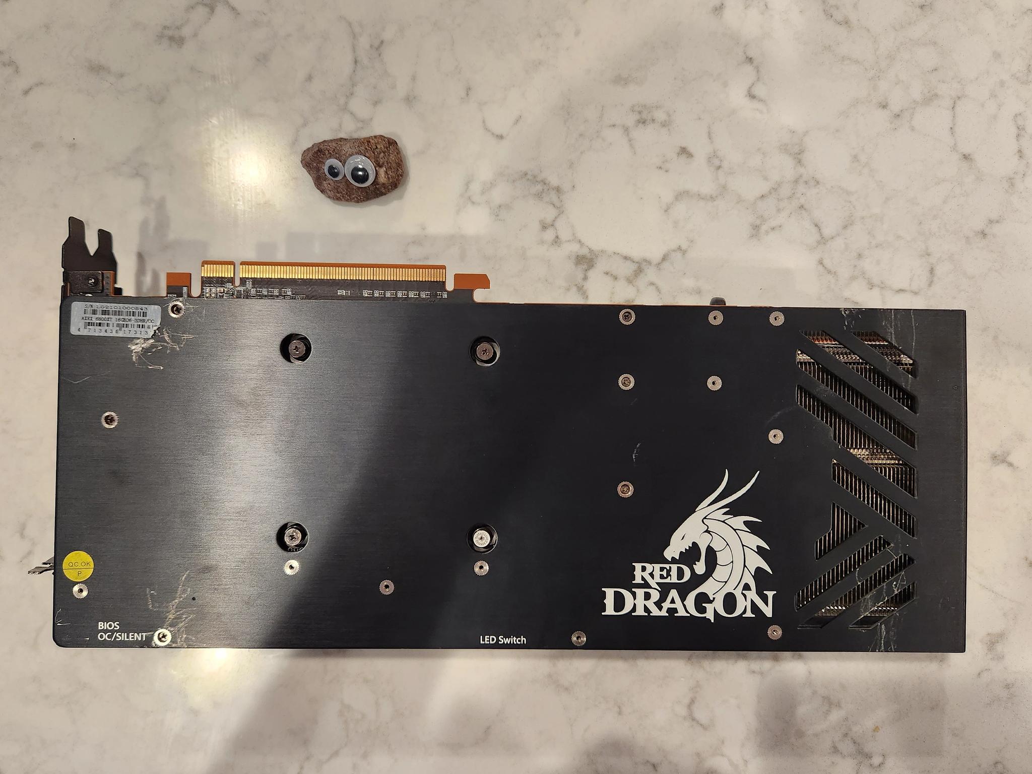 RX 6800XT 16GB (PowerColor Red Dragon) - Used/Scratched