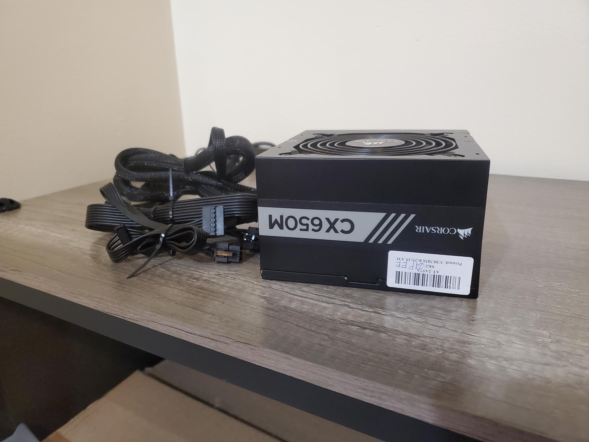 Corsair CX650M 80+ Bronze PSU w/ cables