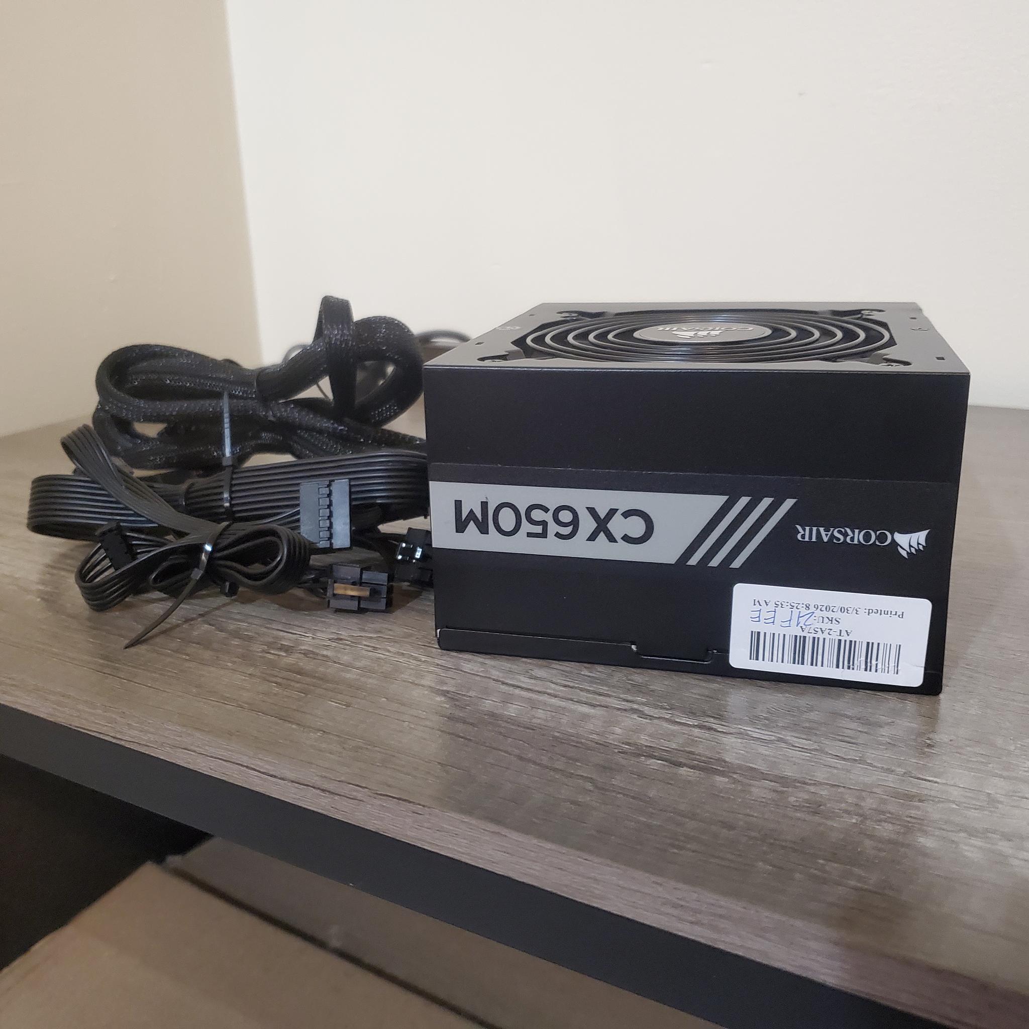 Corsair CX650M 80+ Bronze PSU w/ cables