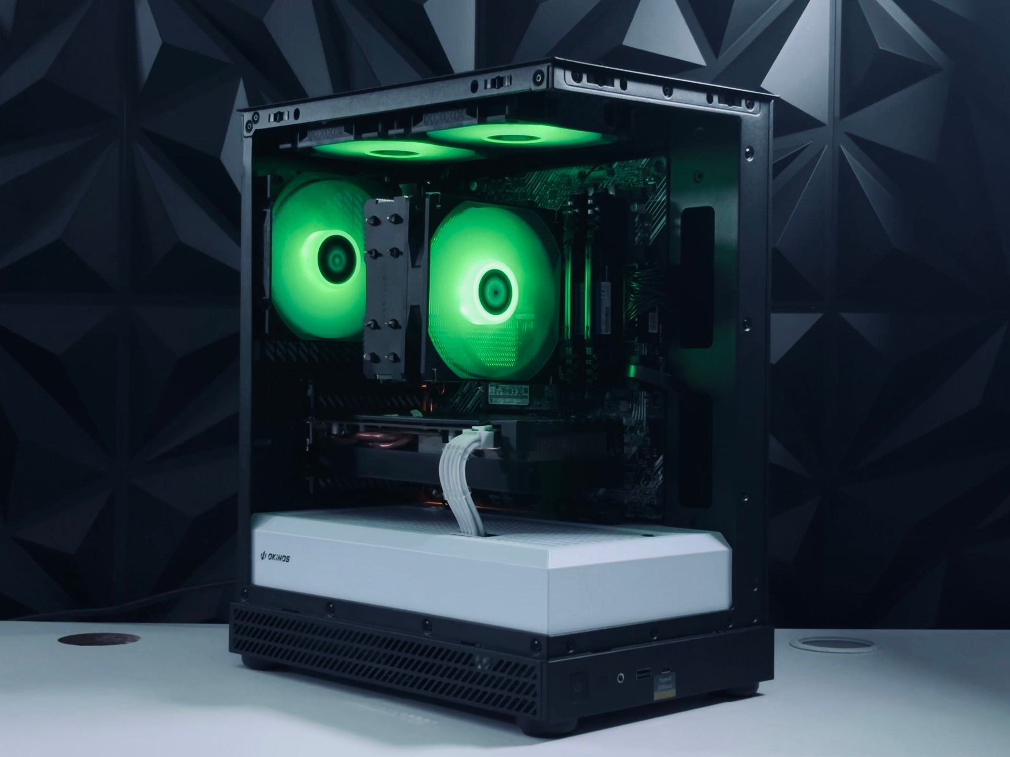 🧡🎃 Spooky Gaming PC - 🦁RTX 3080 🦁Ryzen 5 5500 🦁16GB RAM 🦁2TB 🦁WIFI + BT ⚡️🧡
