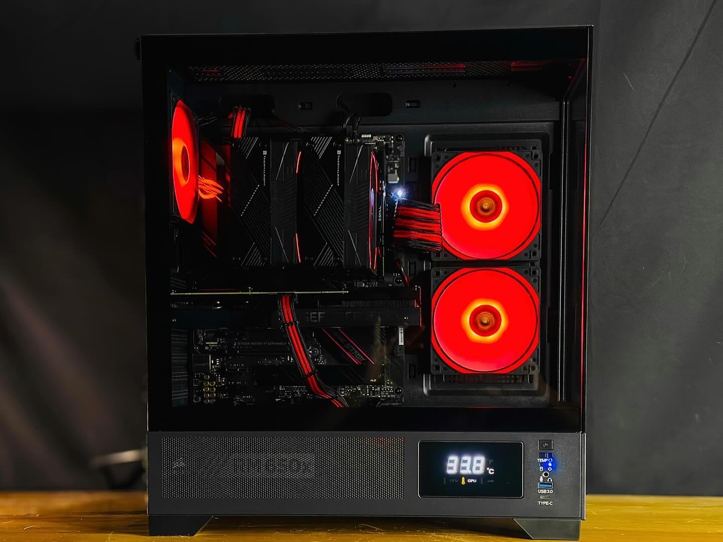 🔴 Carnage ⚫️ Midrange Gaming Pc 5700x3D, 3070, 32gb, 1tb, Wifi 6
