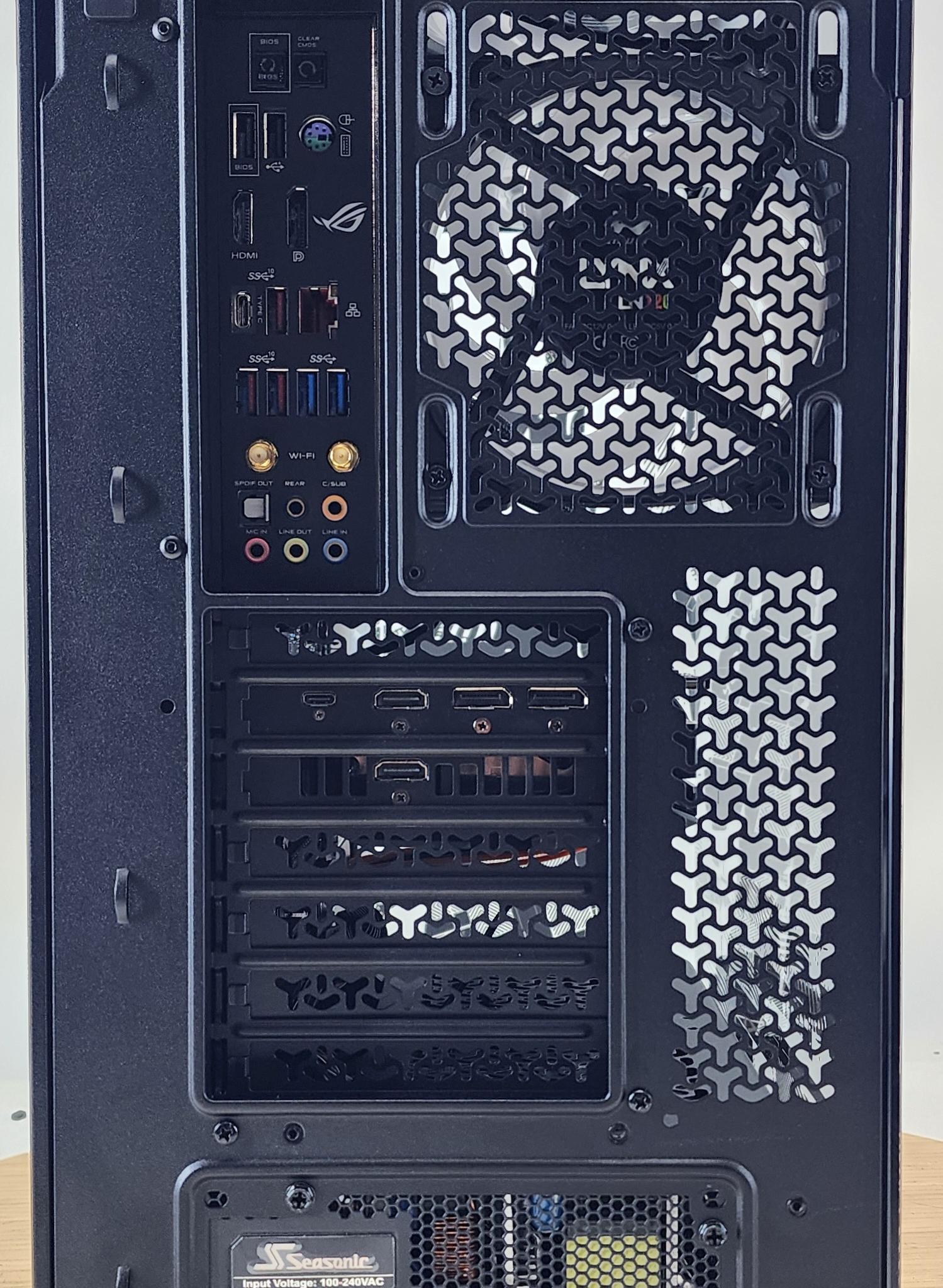 Gaming PC i7-8086K 16GB RAM 1TB SSD RTX 2080 Ti 11GB Windows 11 Computer