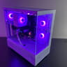 White RGB Gaming PC | RTX 3060 12GB | Ryzen 5 3600 | 16GB DDR4 3200MHz | 500GB M.2 SSD | WiFi