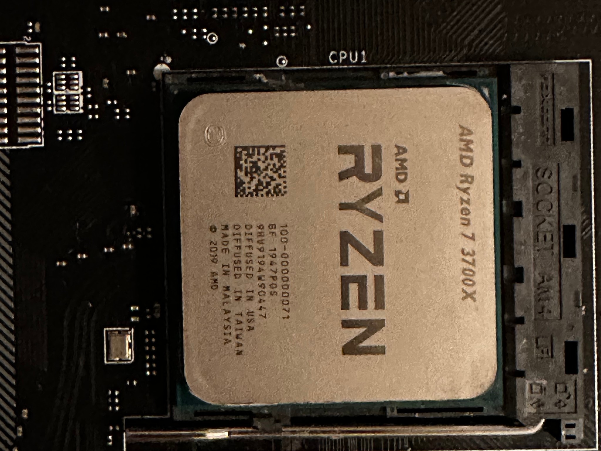 Ryzen 7 3700x with MSI B450 Tomahawk Max motherboard