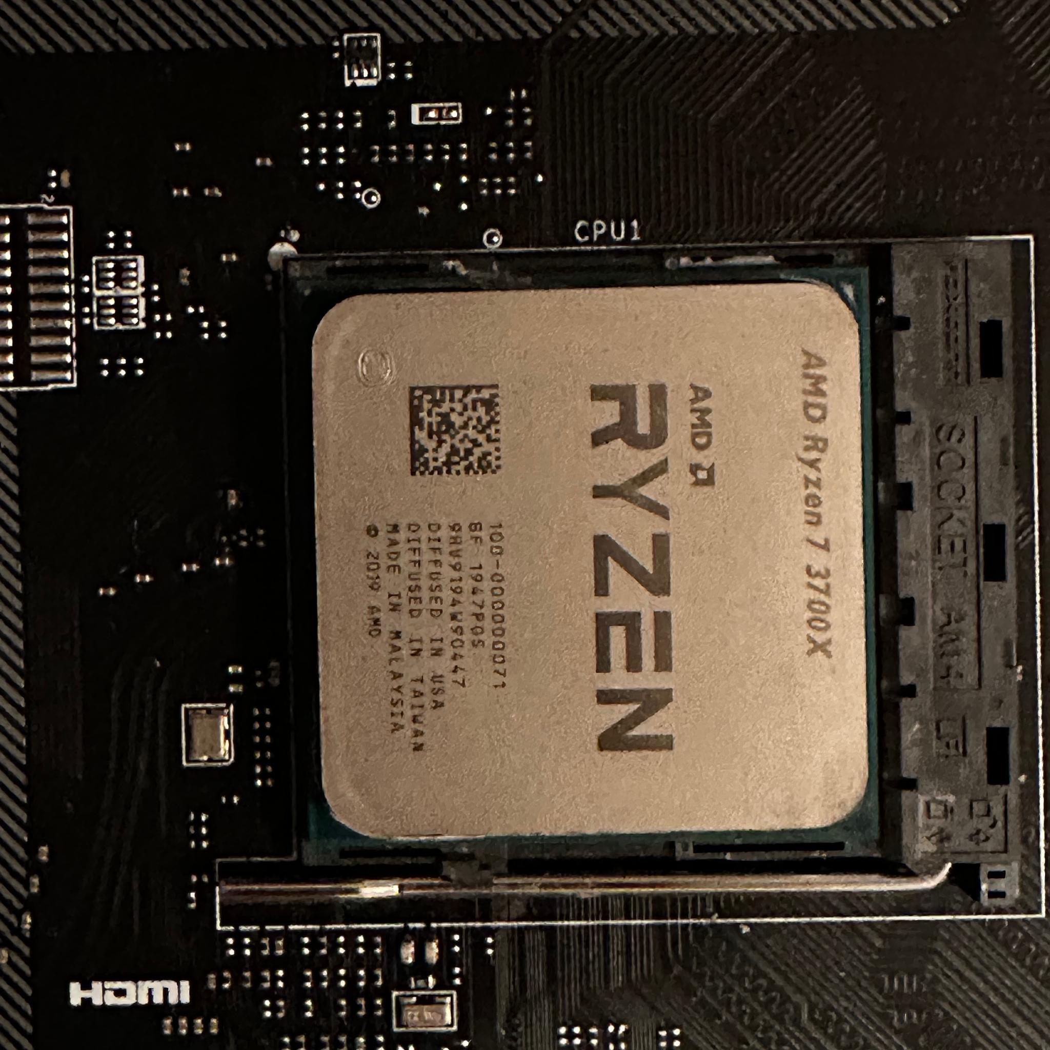 Ryzen 7 3700x with MSI B450 Tomahawk Max motherboard