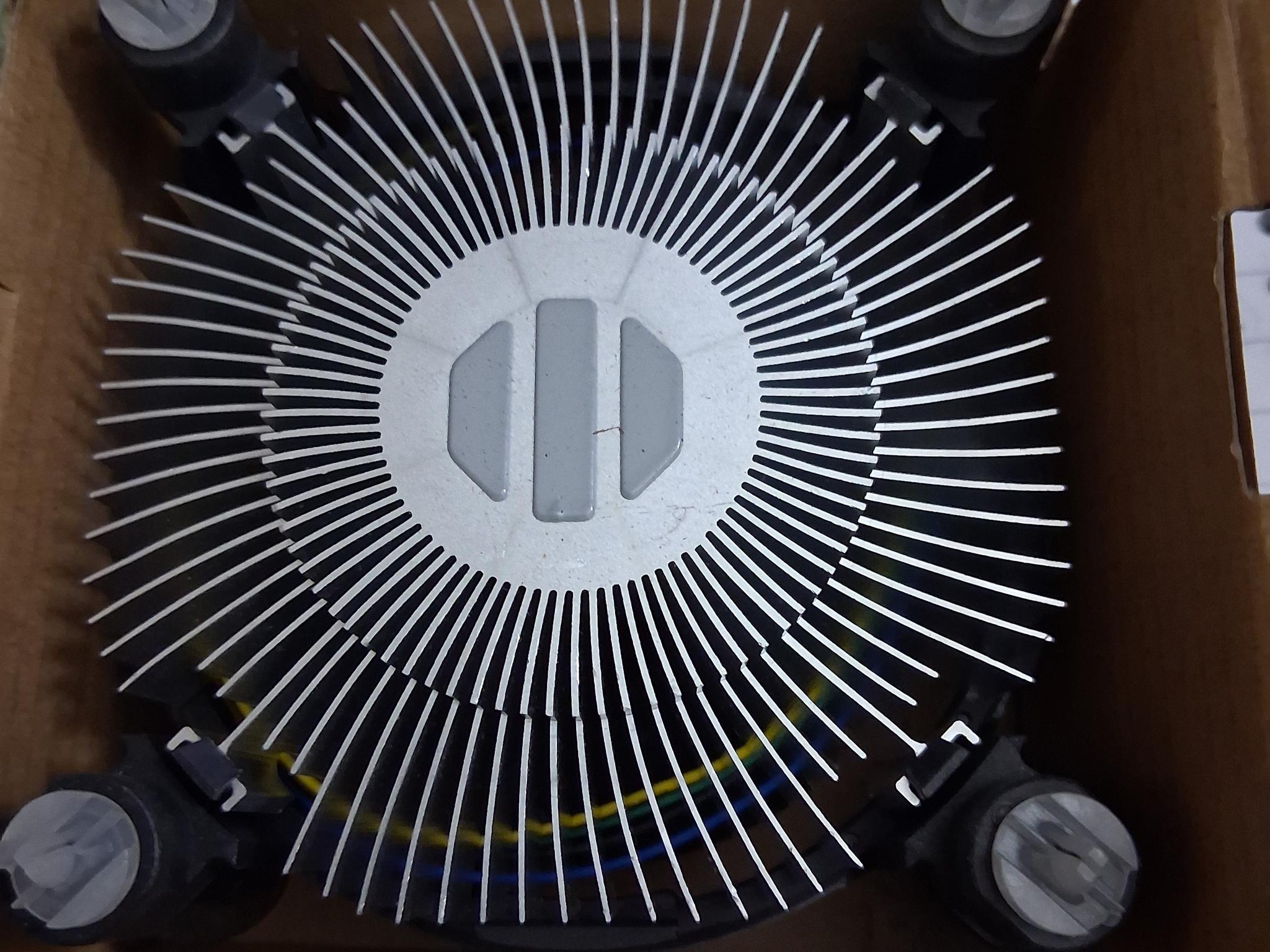 Intel Core i3-8100 SR3N5 CPU + Unused Intel Cooler (OG Paste) — Ships in i5 Box