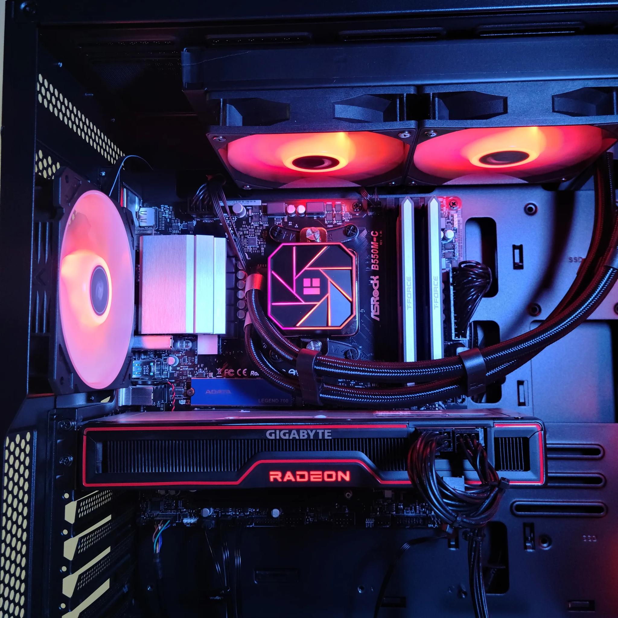 Cybertrasher 2 Gaming PC RX 6700XT Windows 11 Powerhouse Desktop