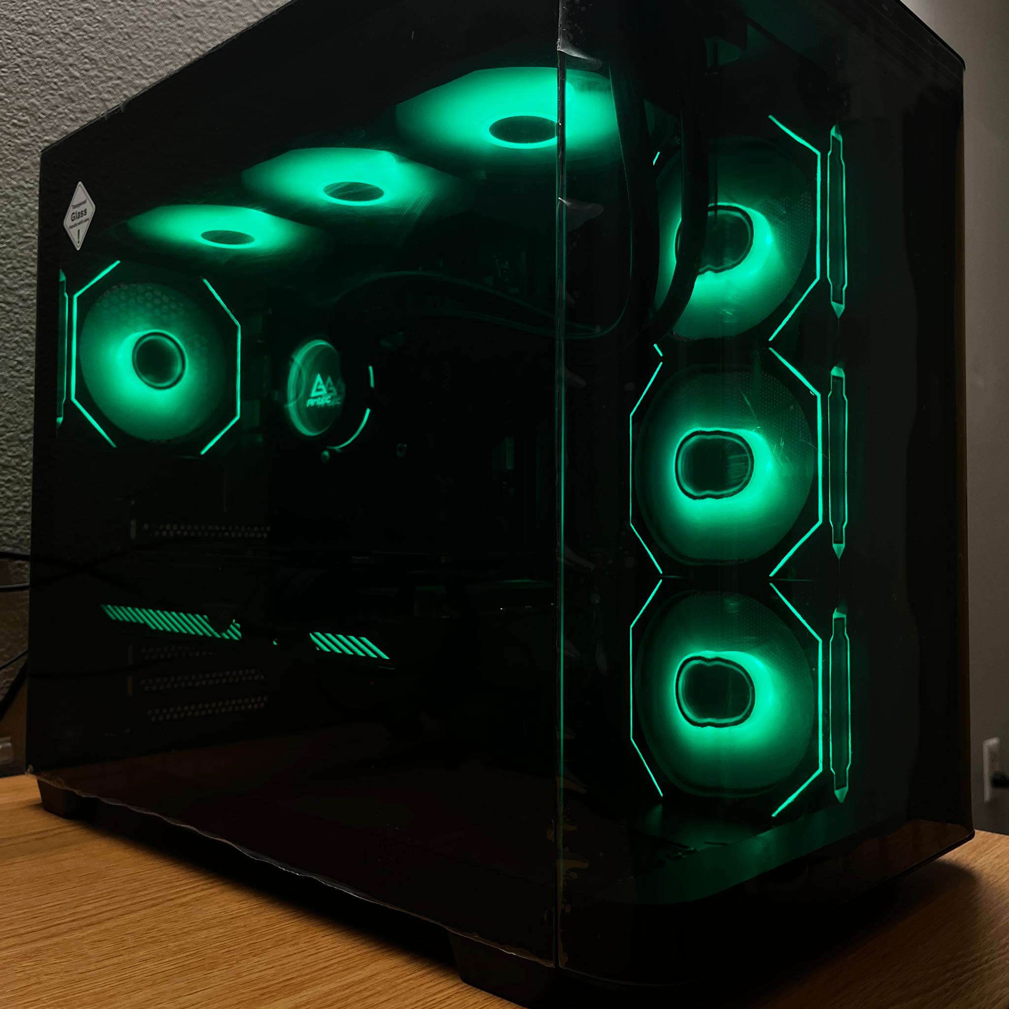 Radeon RX 6700 XT Custom Gaming PC - Ryzen 7 5800X, 32GB RAM, 1TB SSD