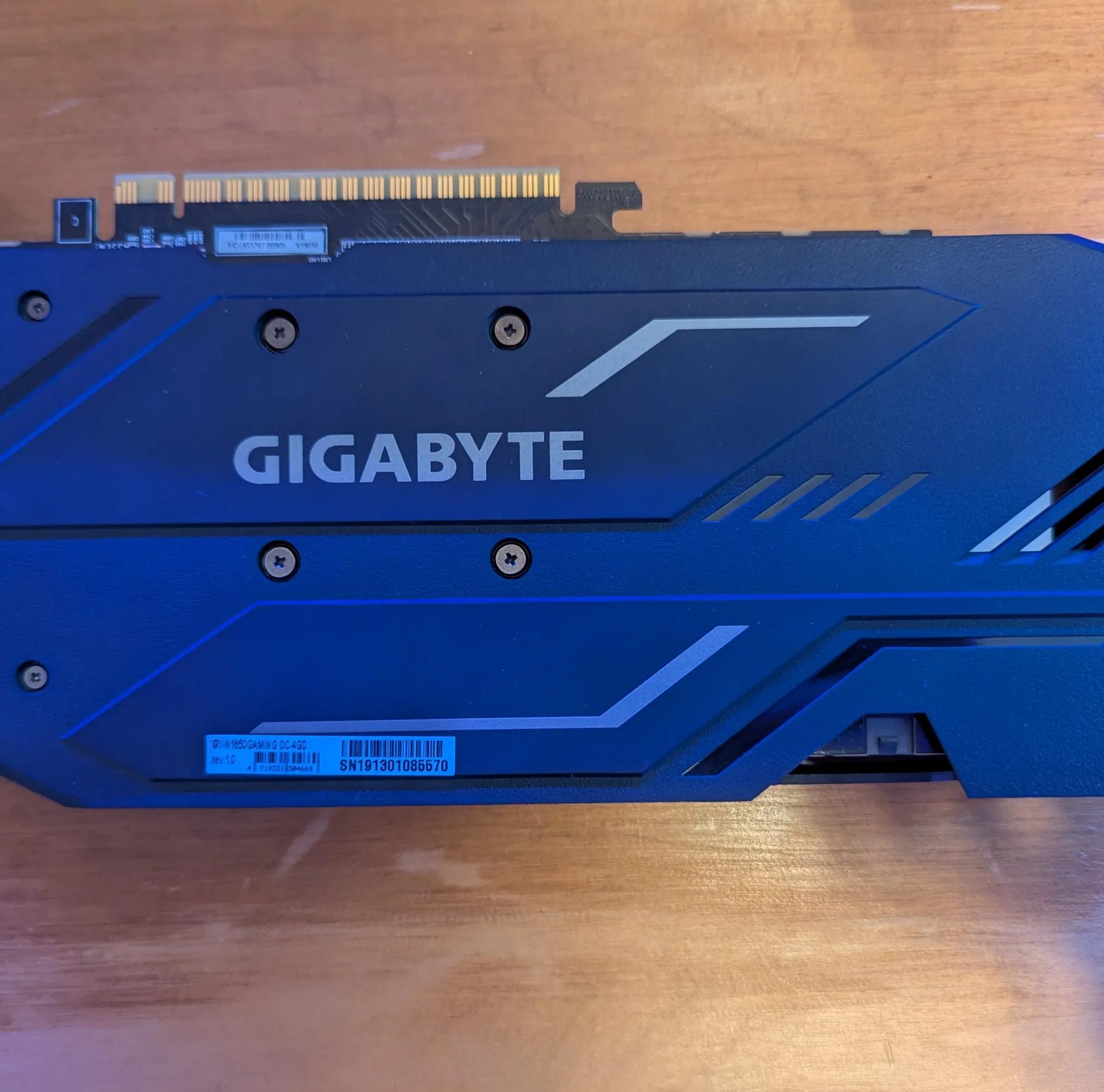 Gigabyte GTX 1650 4GB OC