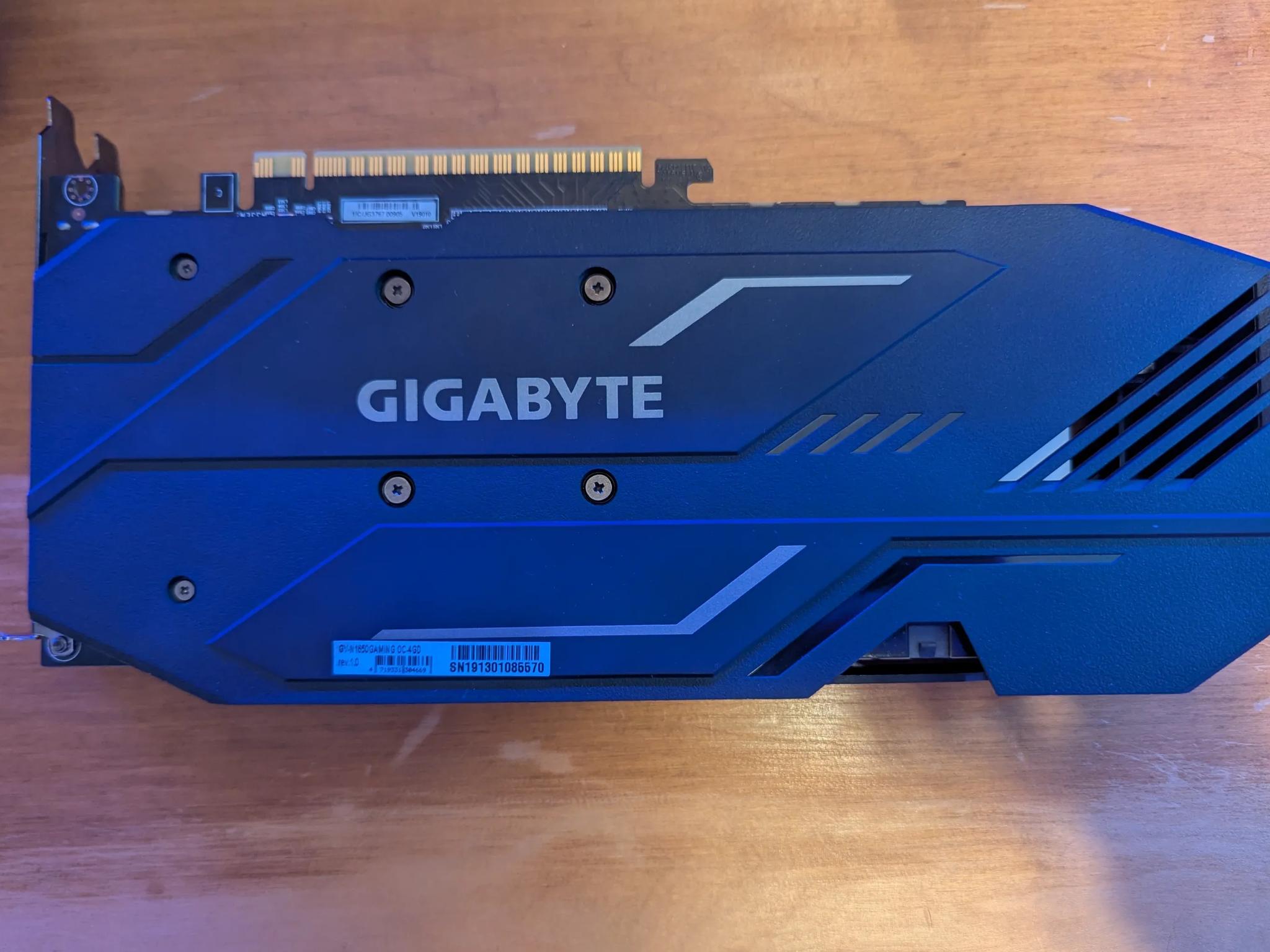 Gigabyte GTX 1650 4GB OC