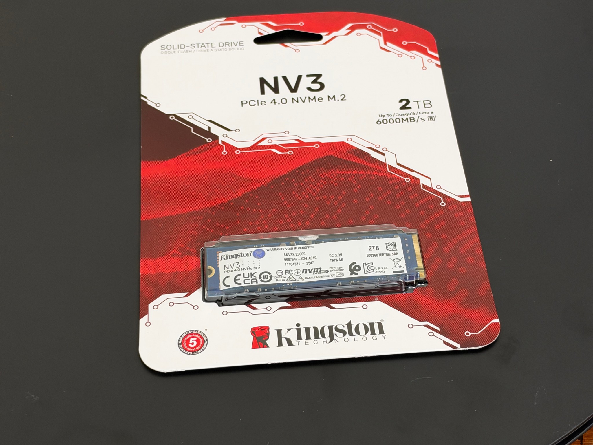 *NEW* Kingston NV3 2TB Gen 4 NVME SSD