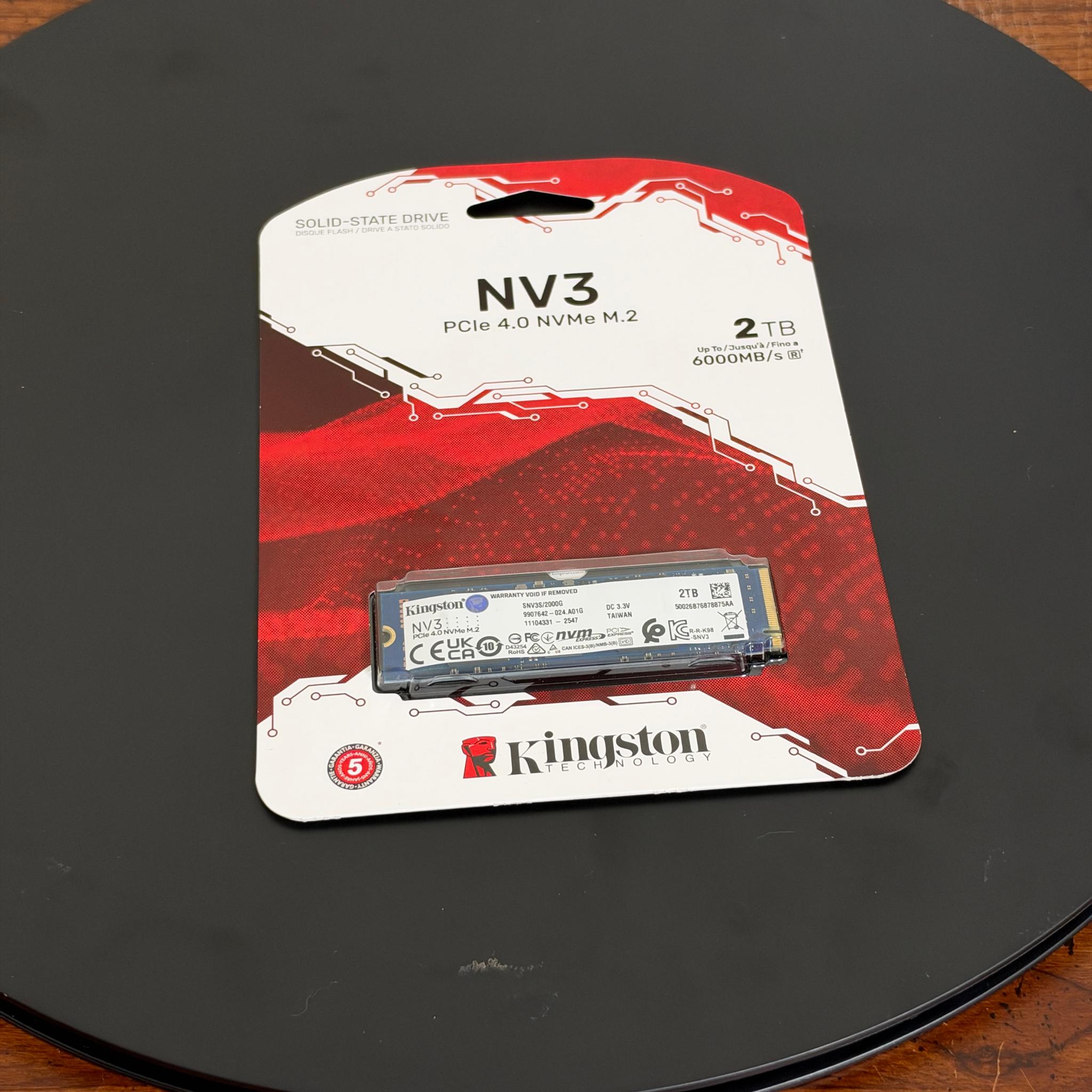 *NEW* Kingston NV3 2TB Gen 4 NVME SSD