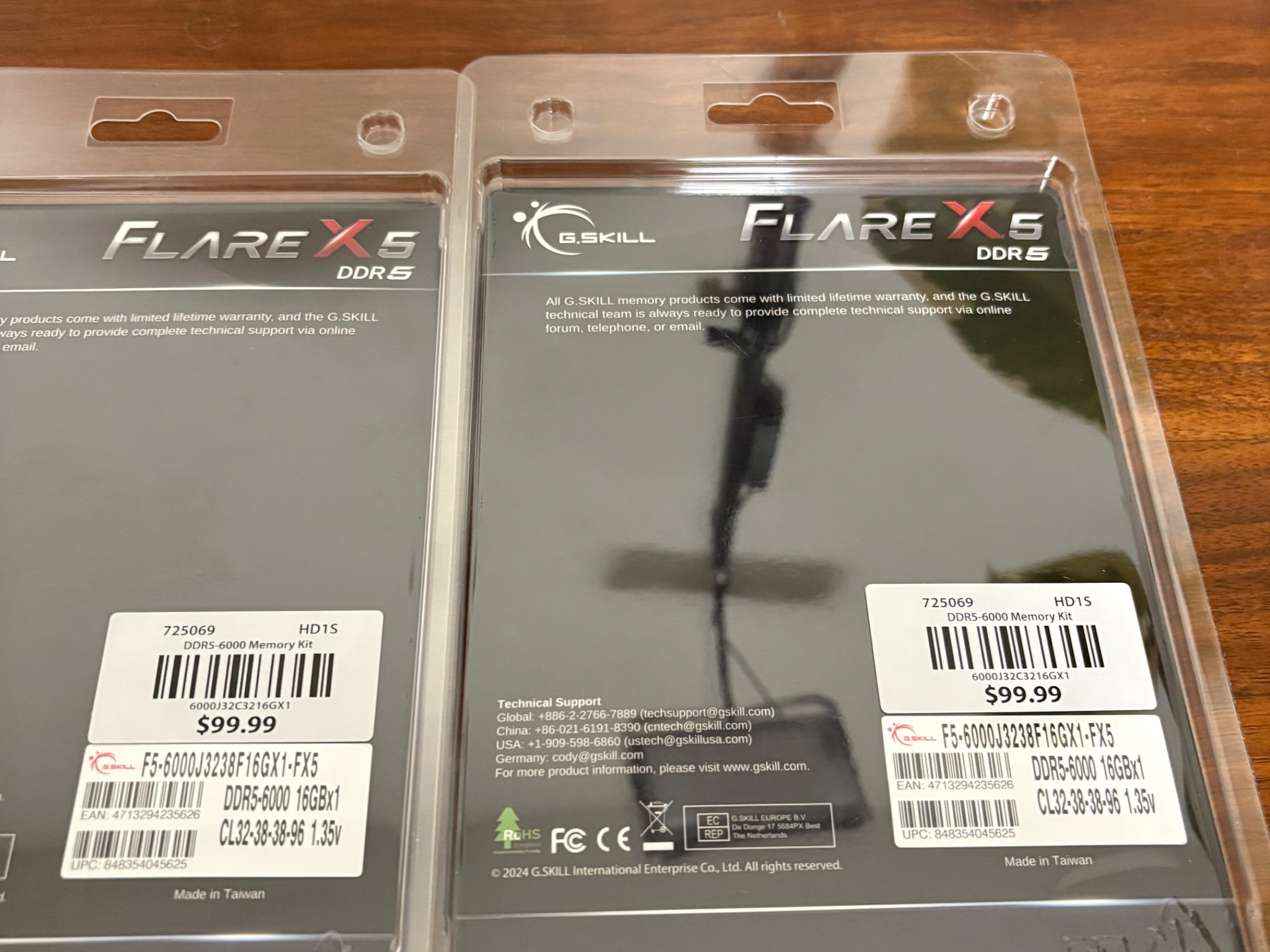 B850 / 7600X / 32GB 6000MHZ CL36