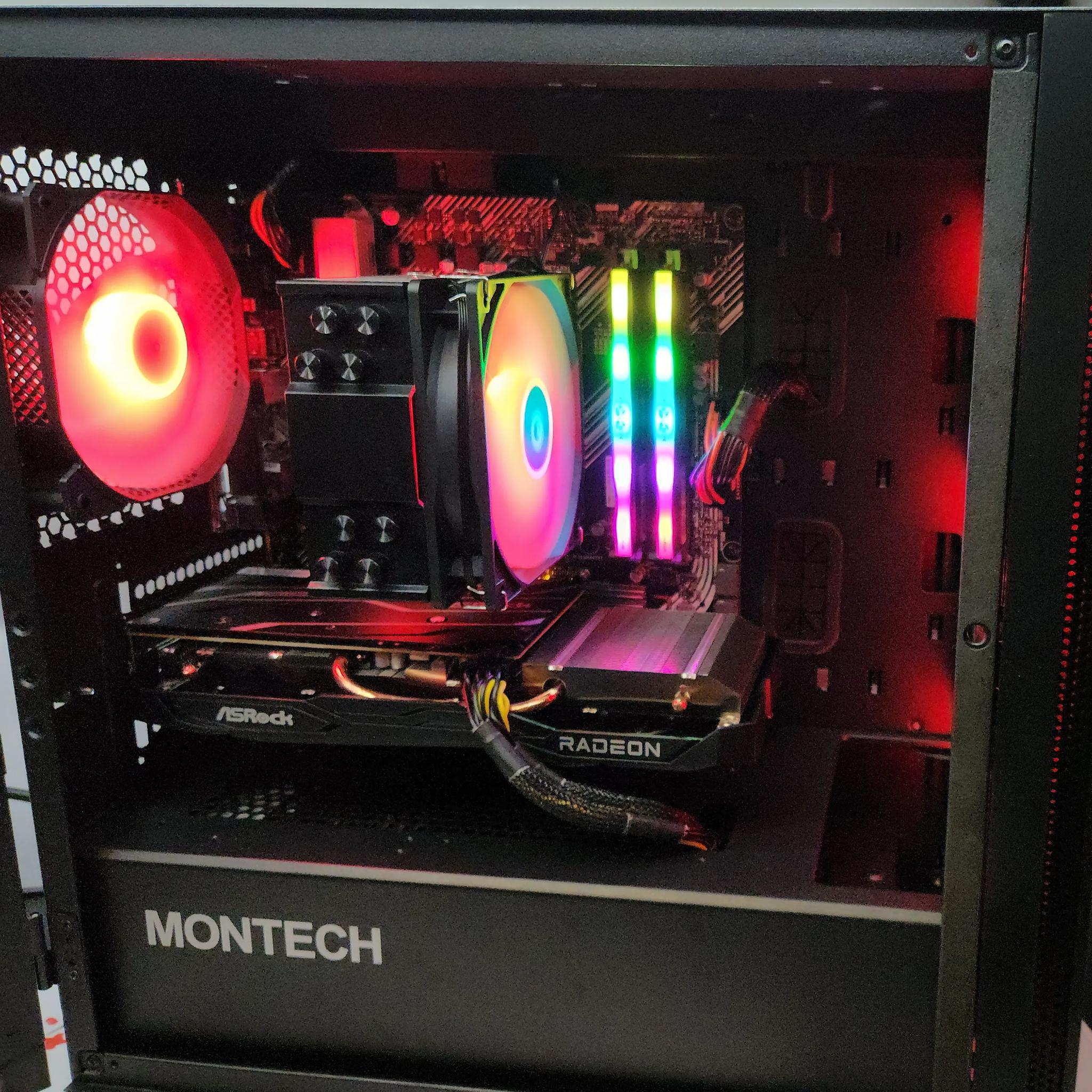 "Air 100" Gaming PC Ryzen 5 5500 / 16GB DDR4 / 1TB SSD / RX6600 8GB