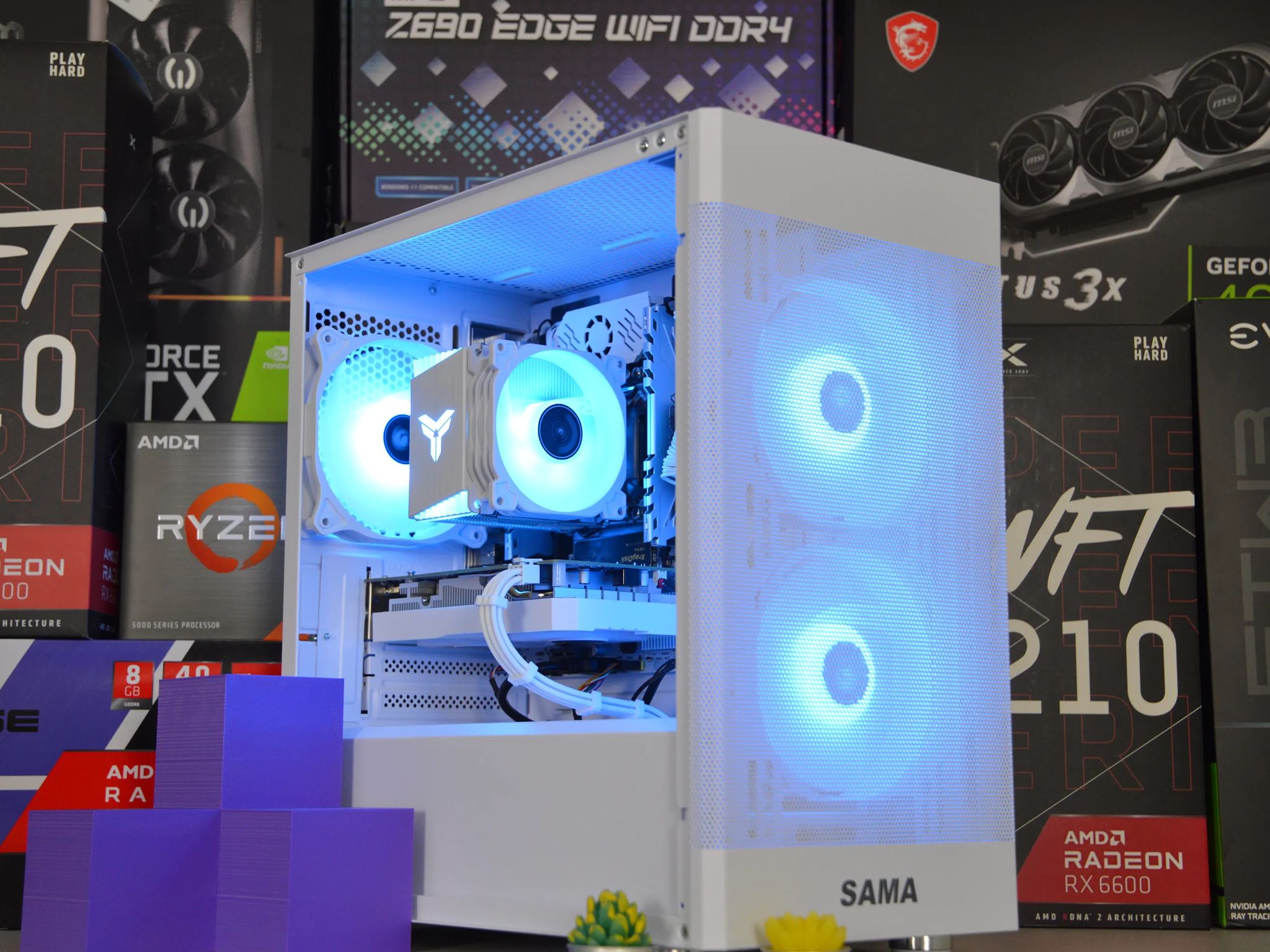 ⚪⚪| RX 580 8GB | INTEL XEON E5 2670 V3 | 16GB RAM | 1TB SSD | White-Out 3.0 |