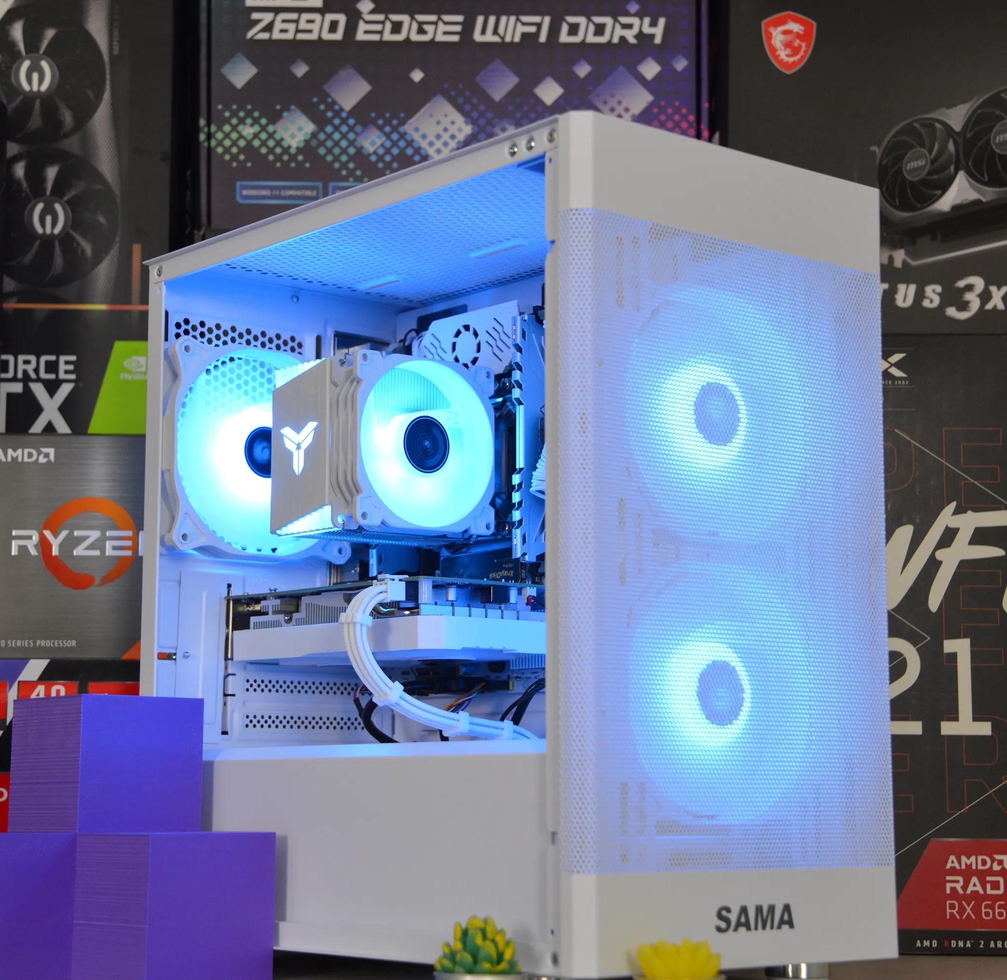 ⚪⚪| RX 580 8GB | INTEL XEON E5 2670 V3 | 16GB RAM | 1TB SSD | White-Out 3.0 |