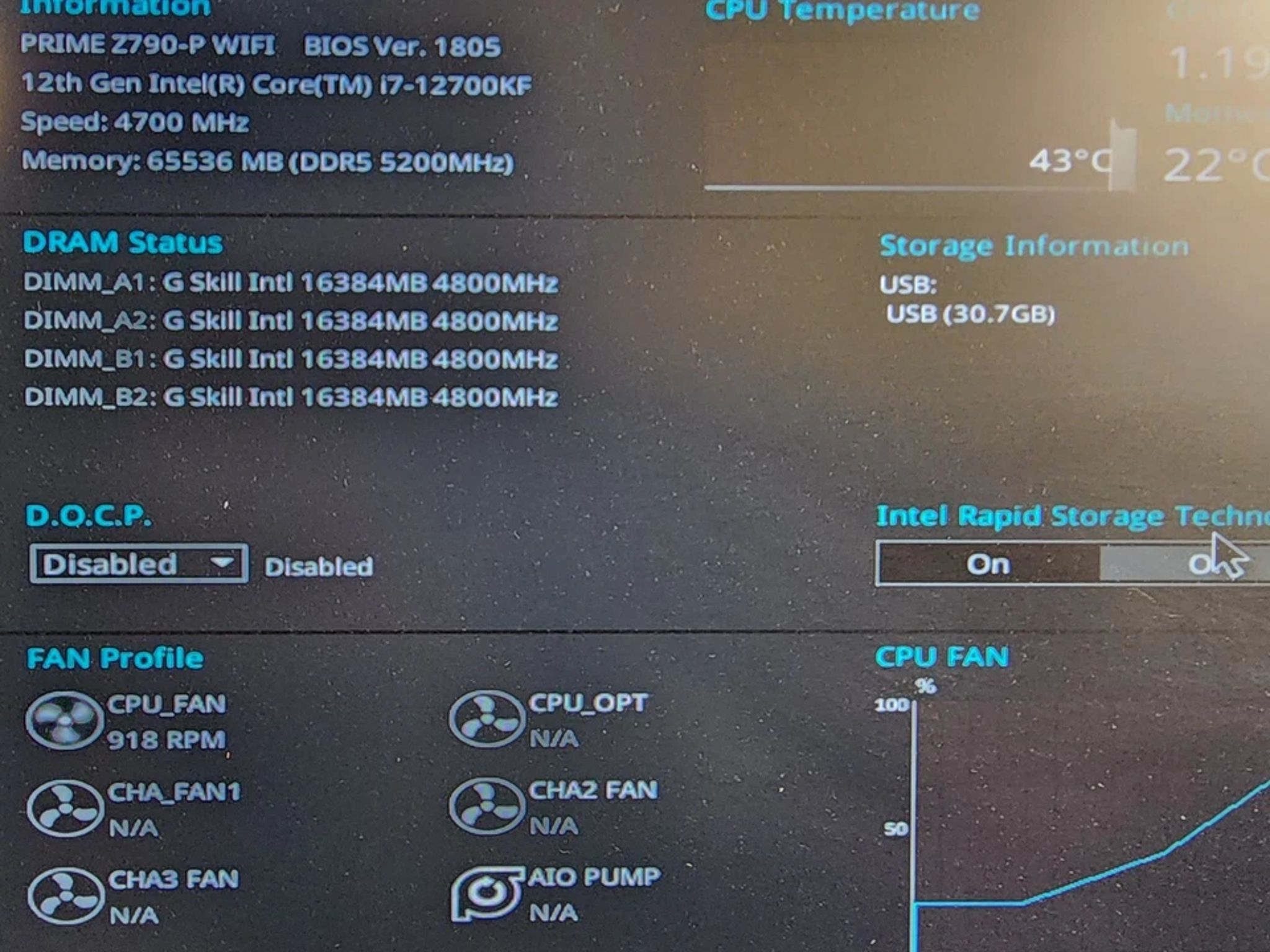 UPDATED BIOS ASUS PRIME Z790-P WIFI LGA1700 DDR5 ATX MOTHERBOARD
