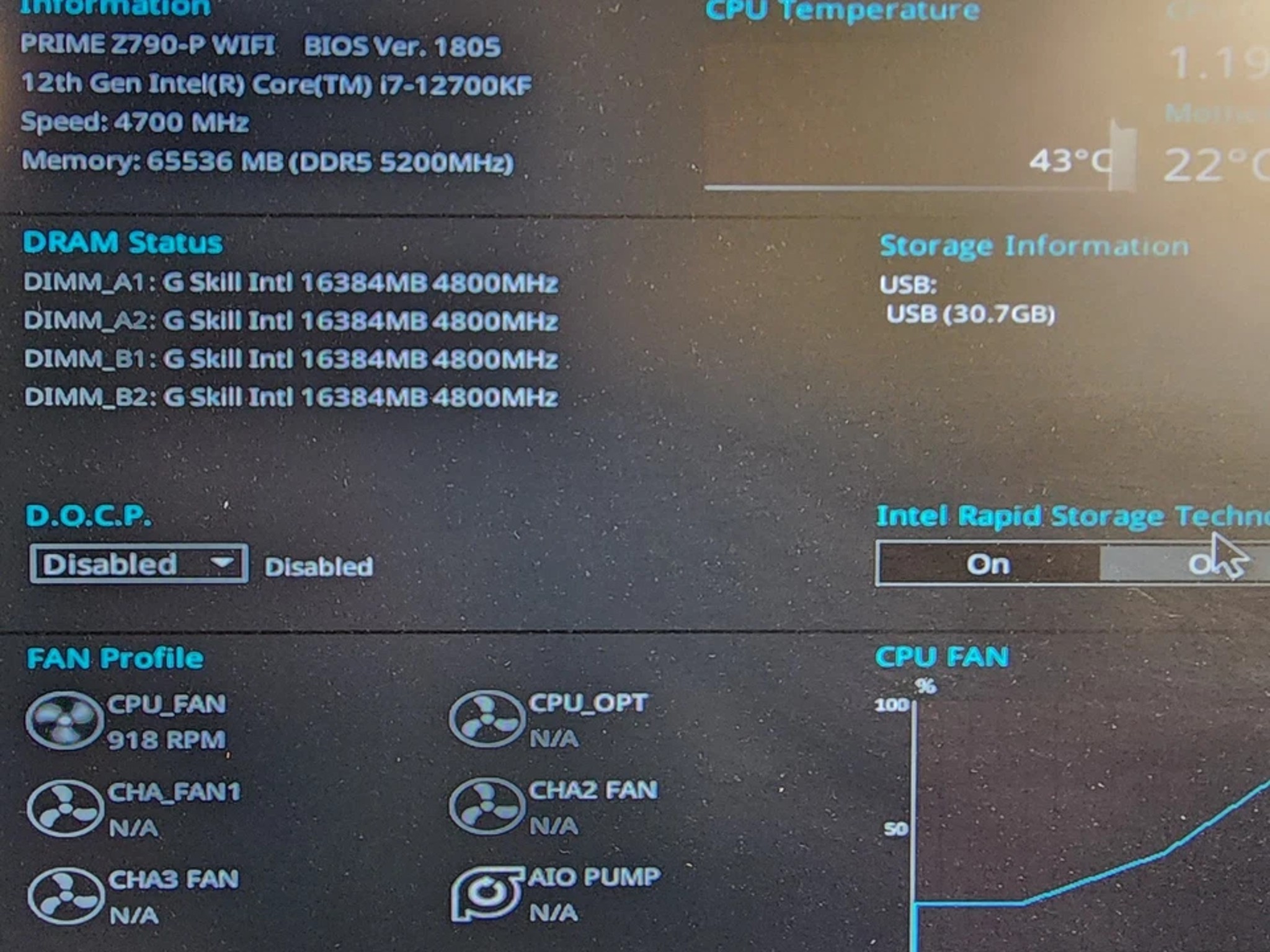 UPDATED BIOS ASUS PRIME Z790-P WIFI LGA1700 DDR5 ATX MOTHERBOARD