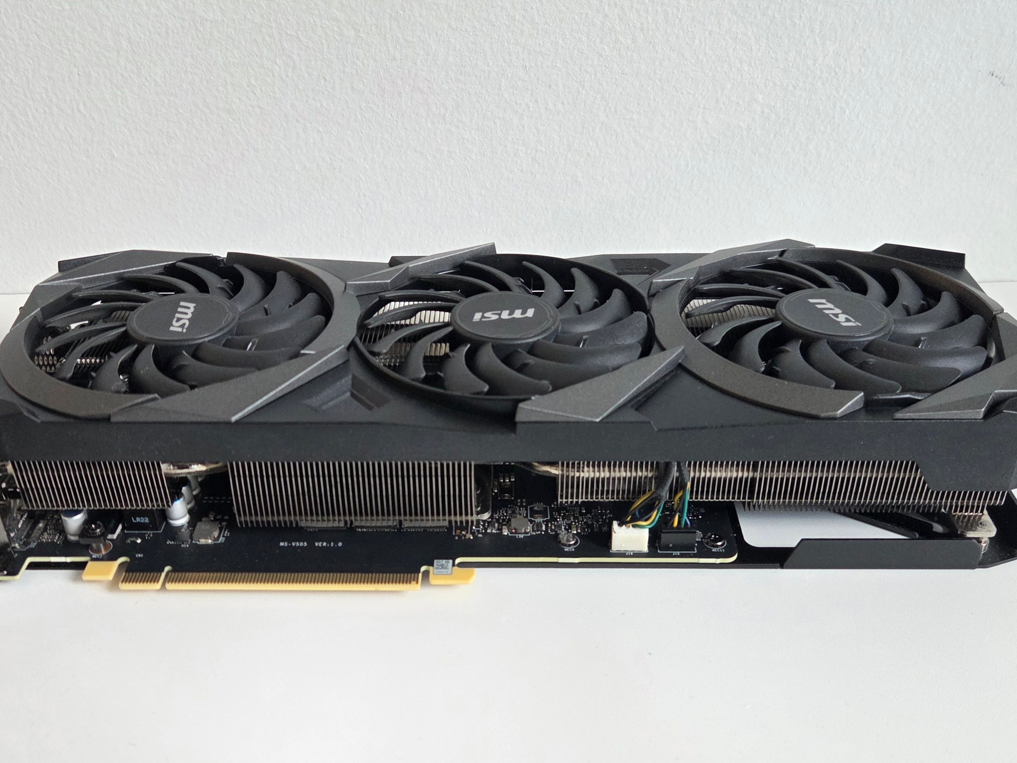 MSI GeForce RTX 3070 Ti VENTUS 3x 8G OC - 8GB GDDR6X, 1800 MHz