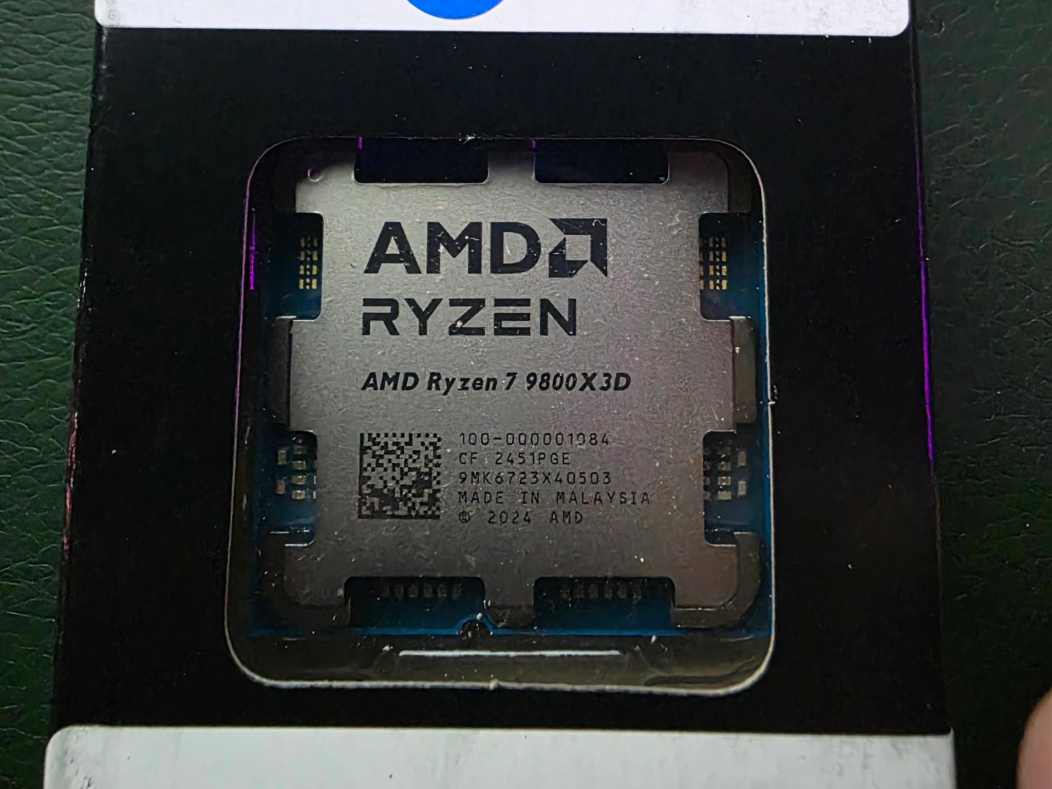 BNIB - Bulk packaging - 9800x3d