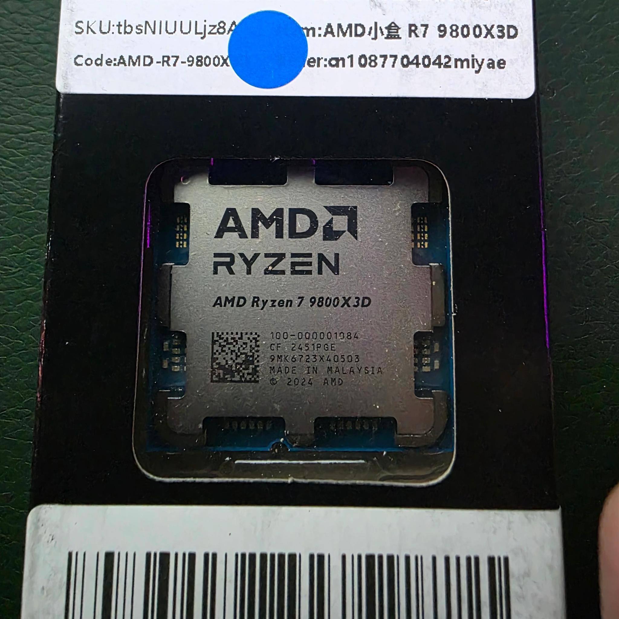 BNIB - Bulk packaging - 9800x3d