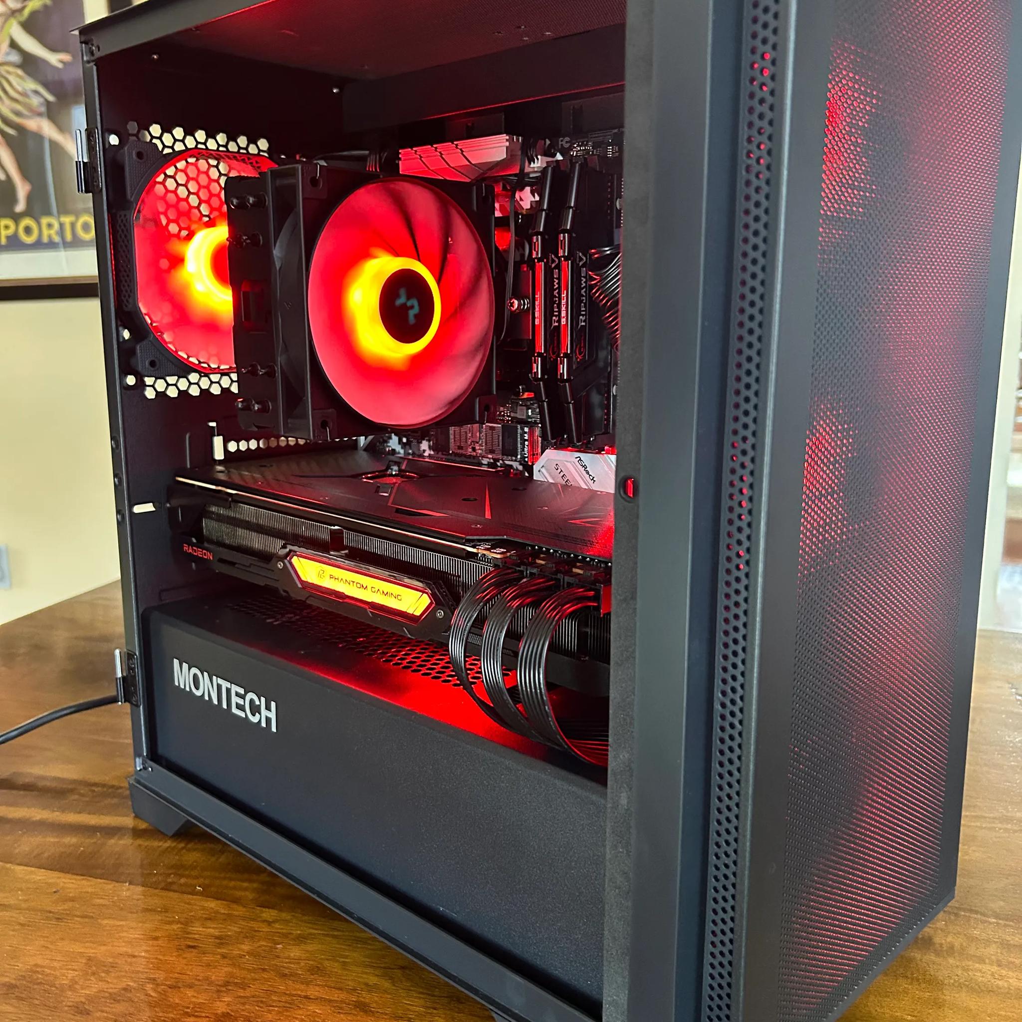 Quiet Rage - 1440p/4K Monster - Ryzen 5 5600X + RX 6800 XT, 32 GB DDR4/1 TB NVME SSD