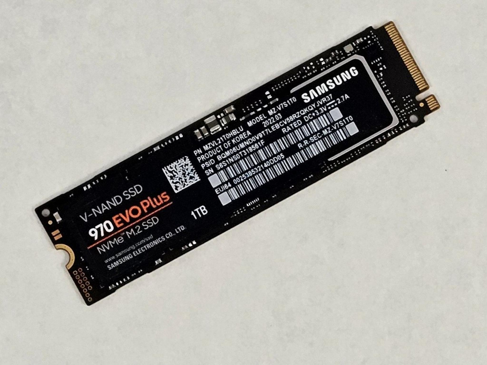 1TB NVMe M.2 SSD Samsung 970 EVO Plus Gen3